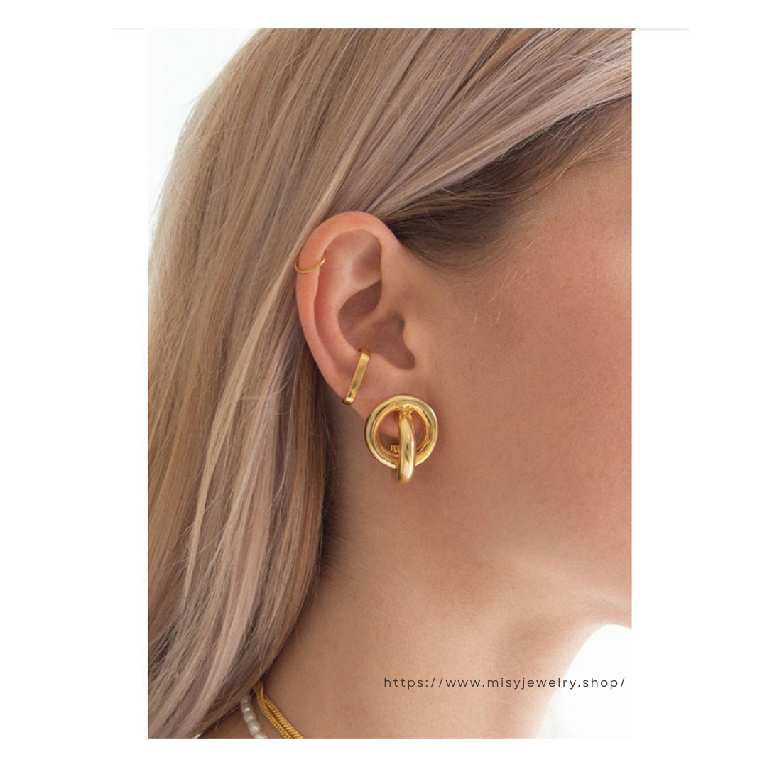 316L Double Circle Pierce — ディテール | リング | サージカルステンレス316L | Misy Jewelry