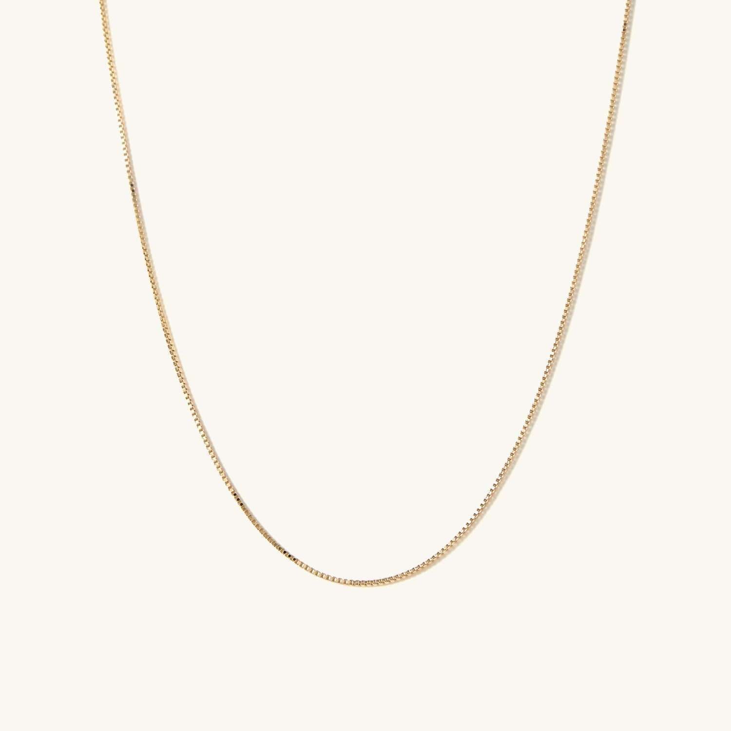 316L Cube Necklace — 着用イメージ | ネックレス | サージカルステンレス316L | Misy Jewelry
