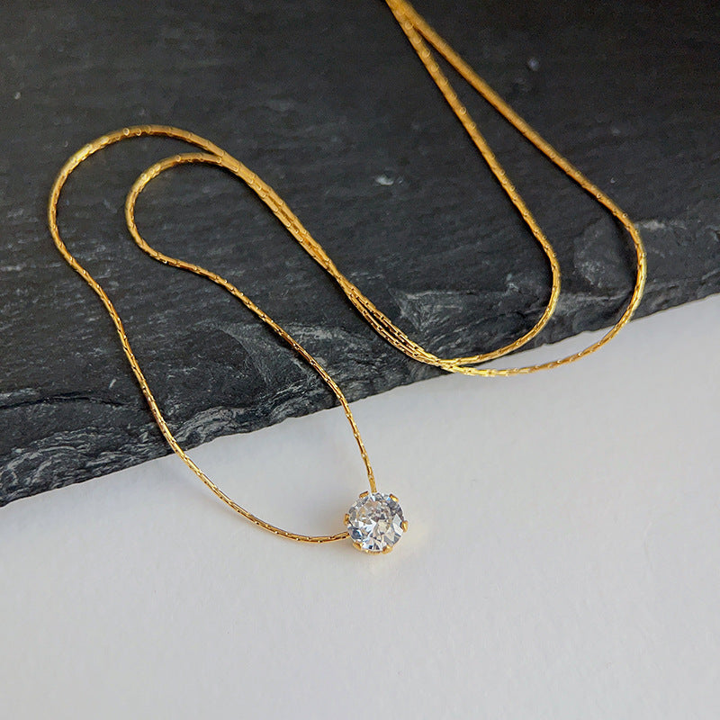 316L Only Zirconia Necklace 詳細画像12|Misy Jewelry