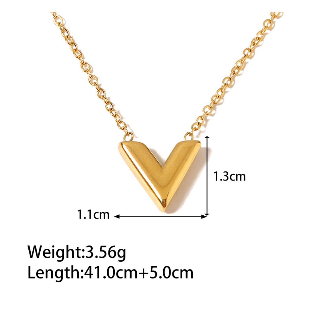 316L V Necklace