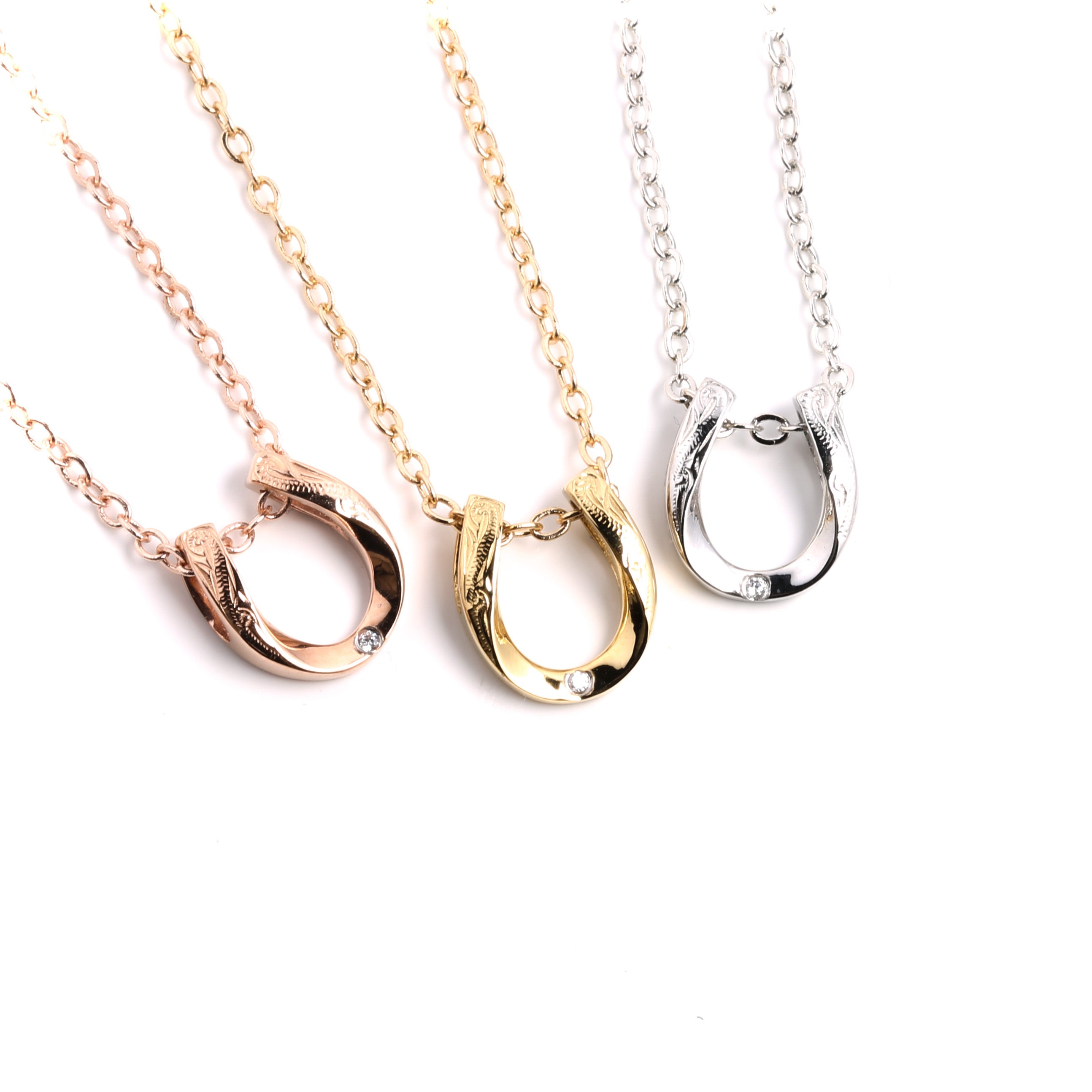 316L Hawaiian Horseshoe necklace - ネックレス｜Misy Jewelry