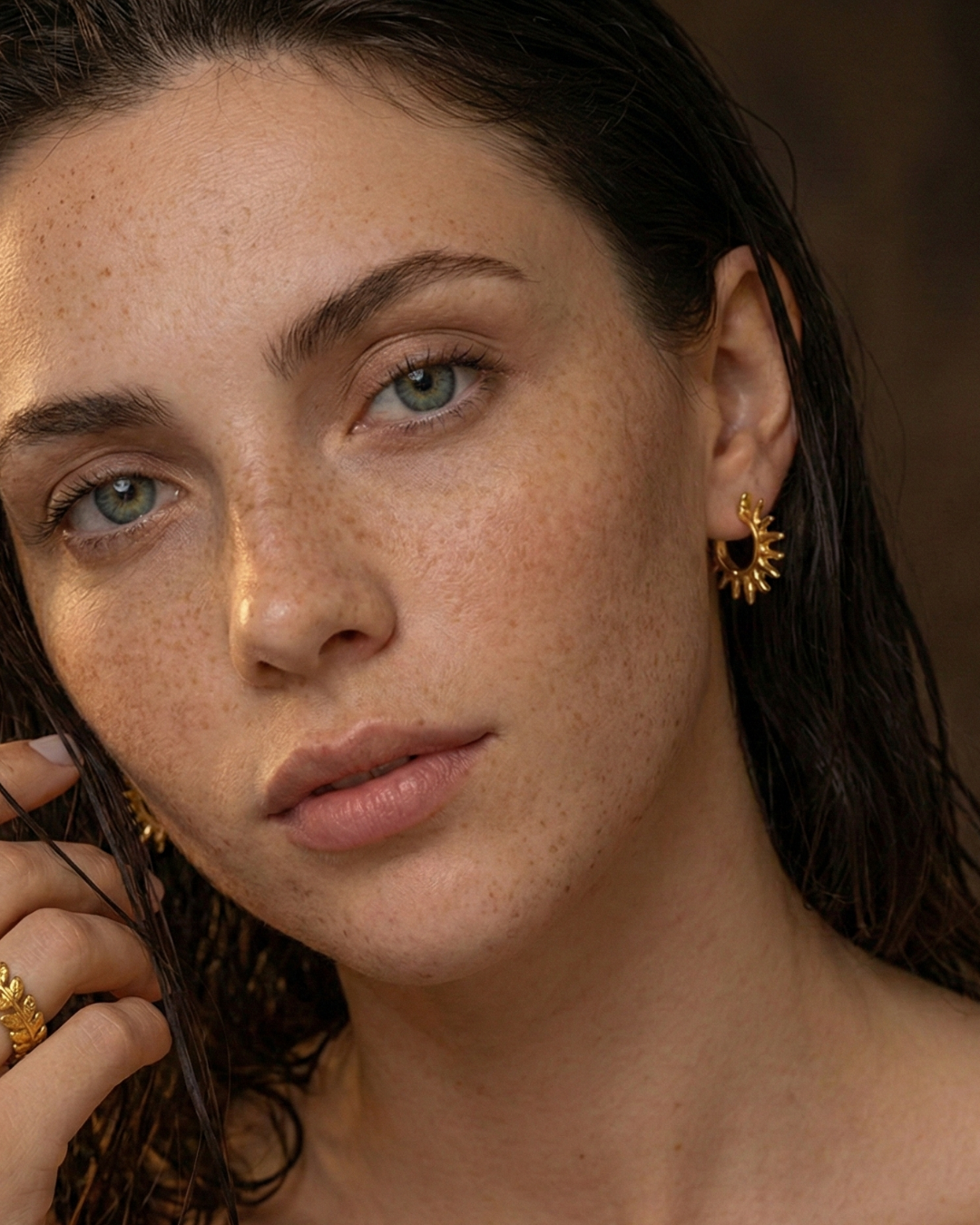 316L Sun Burst Pierce 詳細画像4｜Misy Jewelry