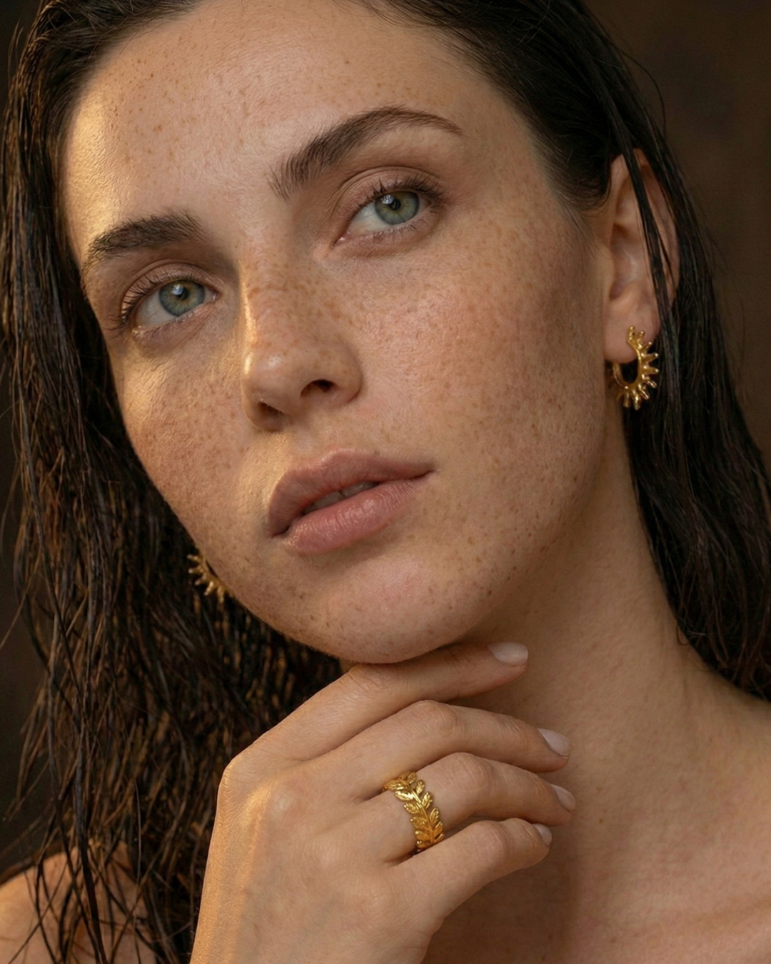 316L Sun Burst Pierce 詳細画像2｜Misy Jewelry