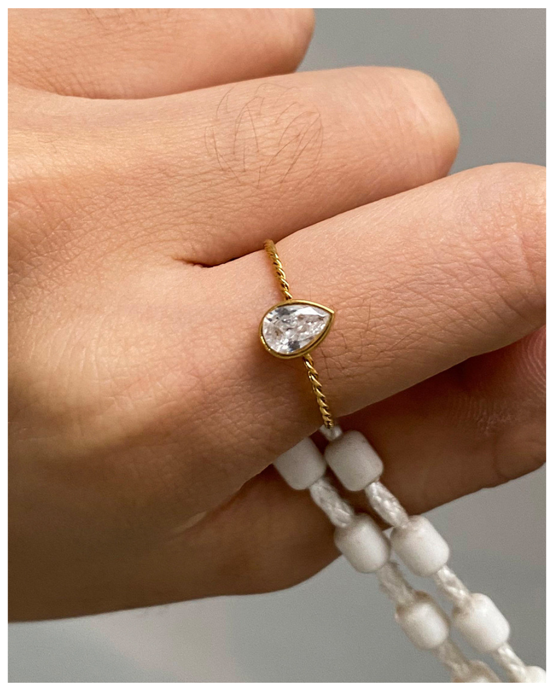 316L Sunbeam Ring Set（3点セット） 詳細画像5｜Misy Jewelry