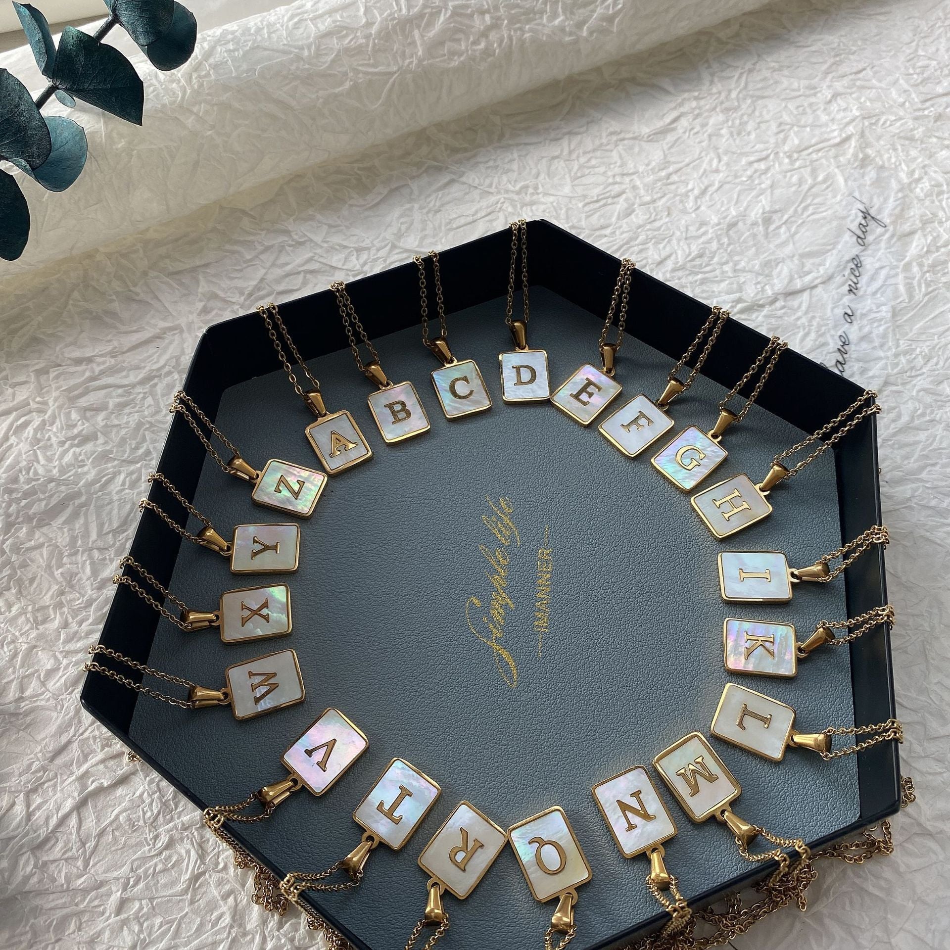 316L initial Necklace