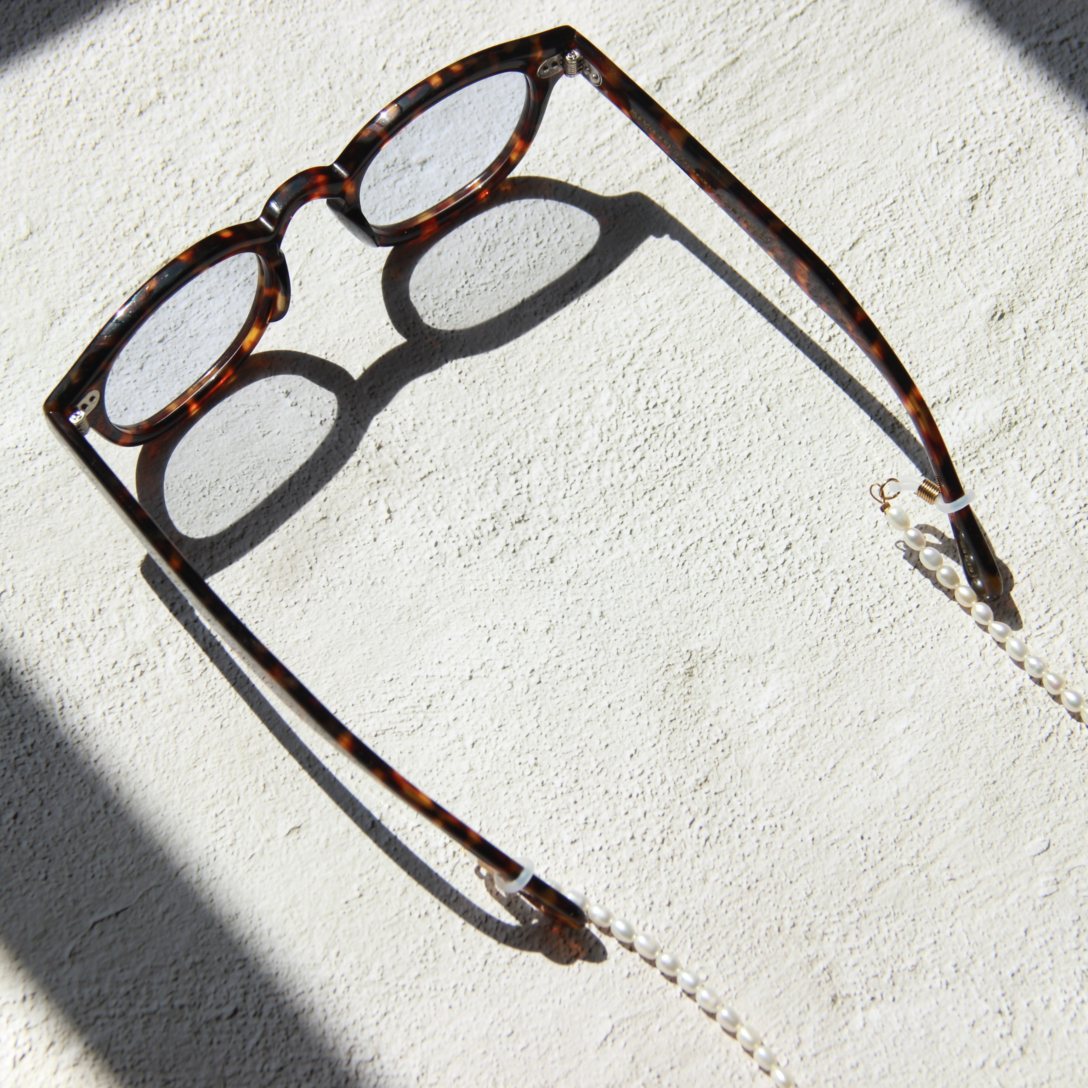 316L Sunglass Chain Perl Necklace 詳細画像4｜Misy Jewelry