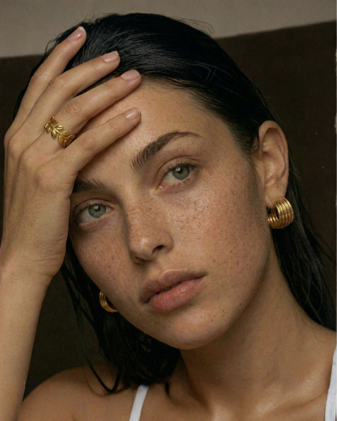 316L Leaf Line Ring 詳細画像6｜Misy Jewelry