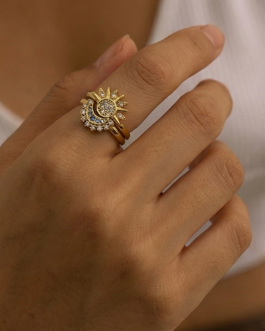 316L Daylight / Starlight Ring 詳細画像1｜Misy Jewelry