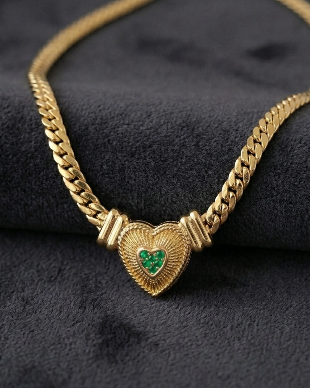 316L Bold Heart Choker Necklace — ディテール | ネックレス | サージカルステンレス316L | Misy Jewelry