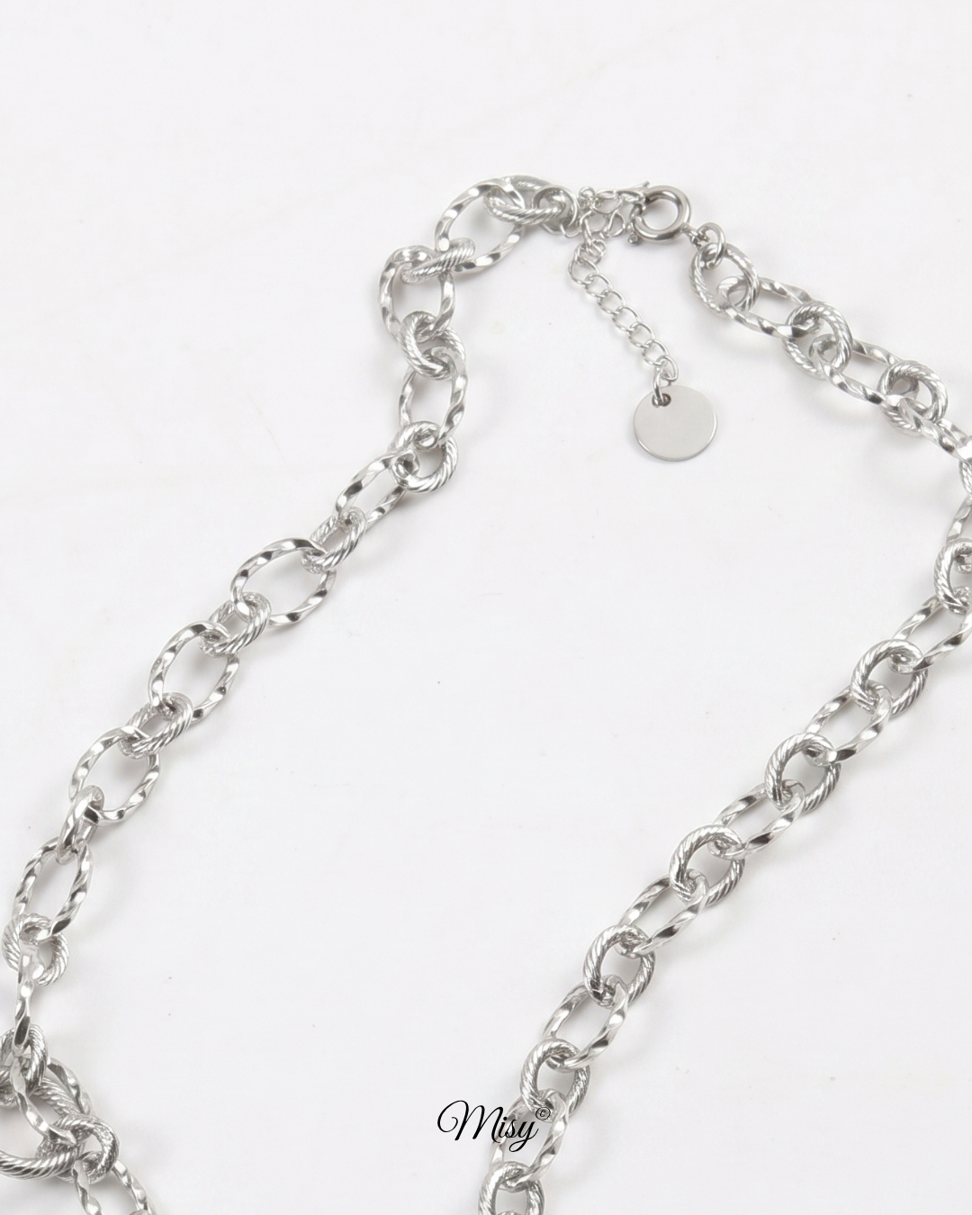316L Bi Color Heart Necklace