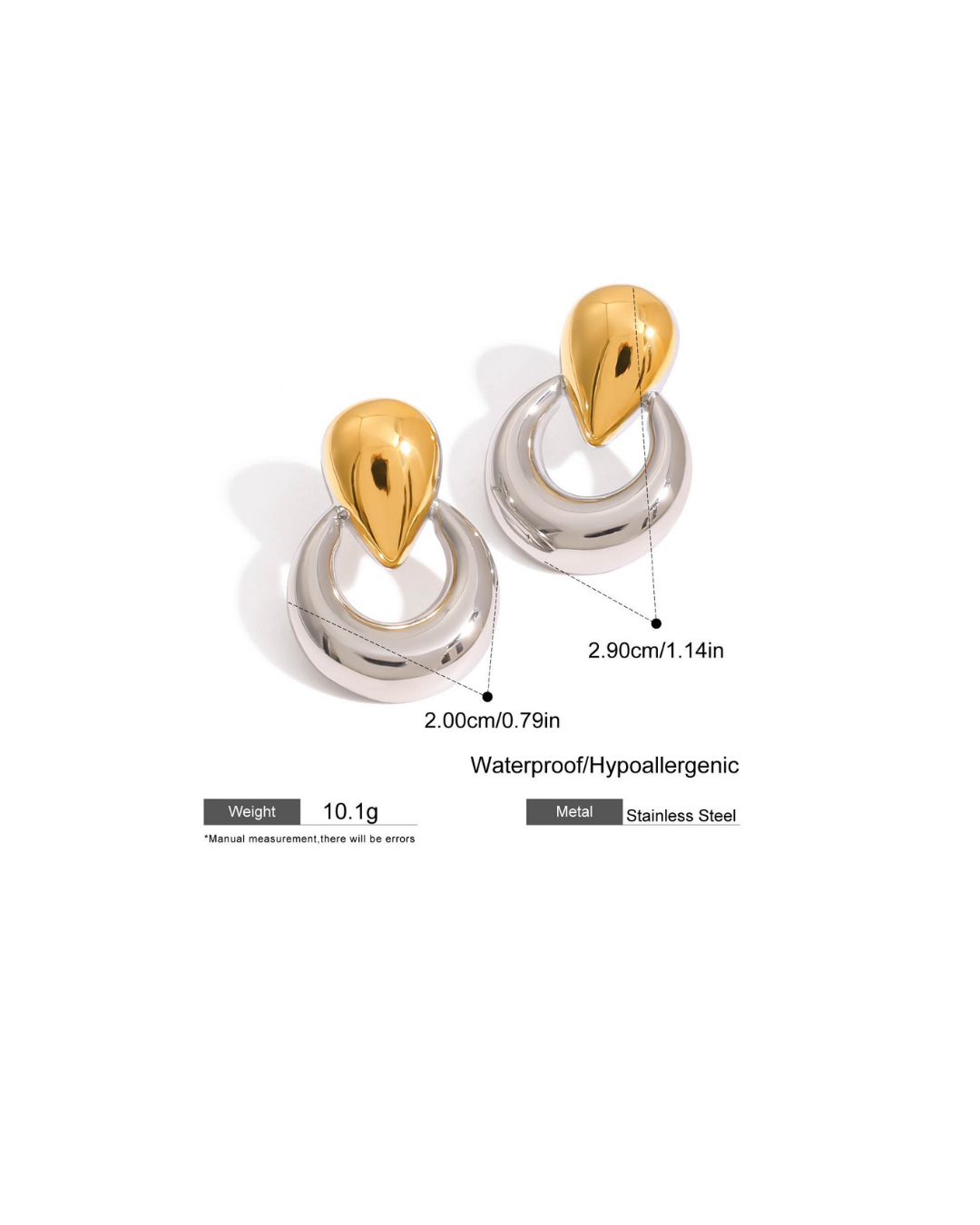 316L Drop & Loop Pierce 詳細画像2｜Misy Jewelry