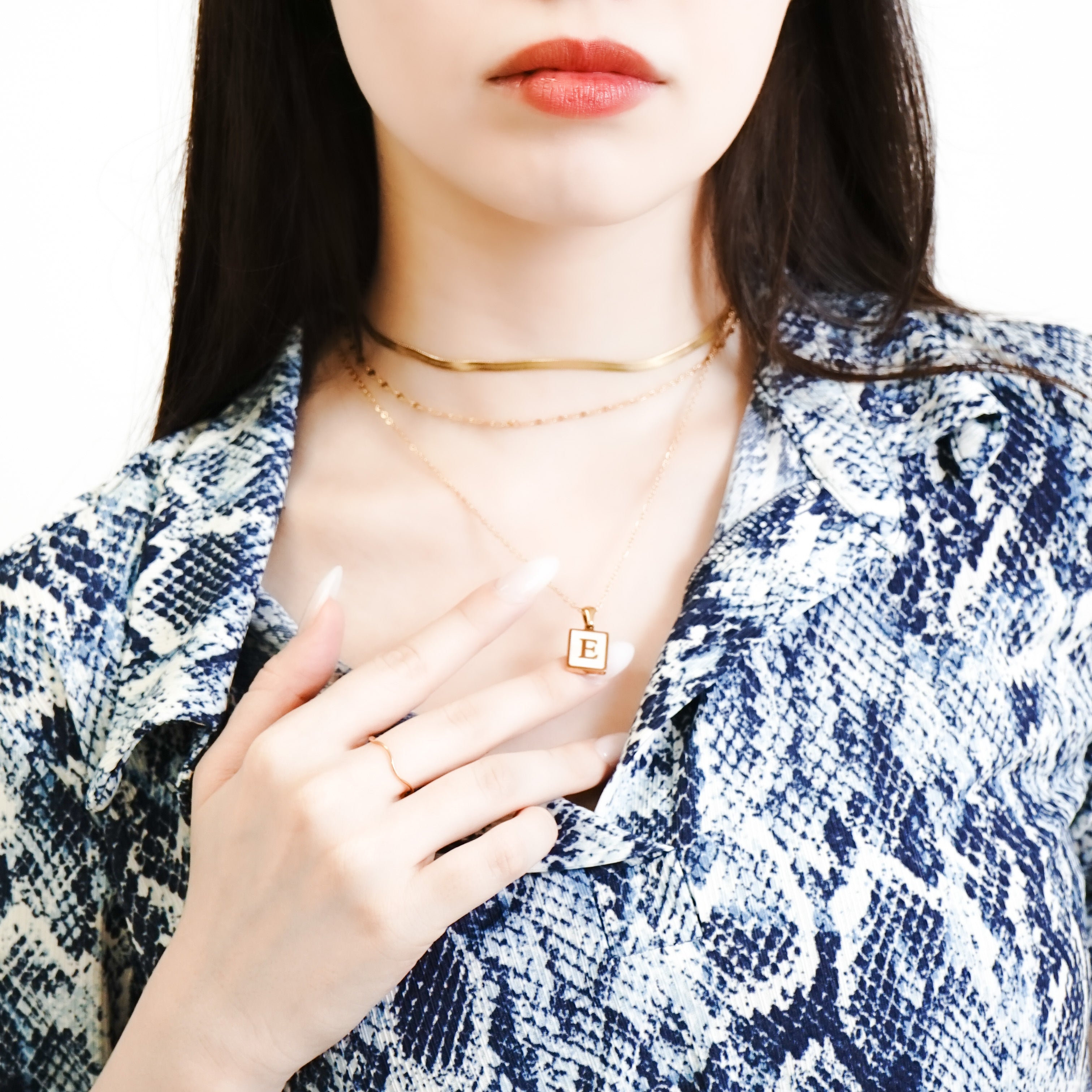 316L initial Necklace — ディテール | ネックレス | サージカルステンレス316L | Misy Jewelry