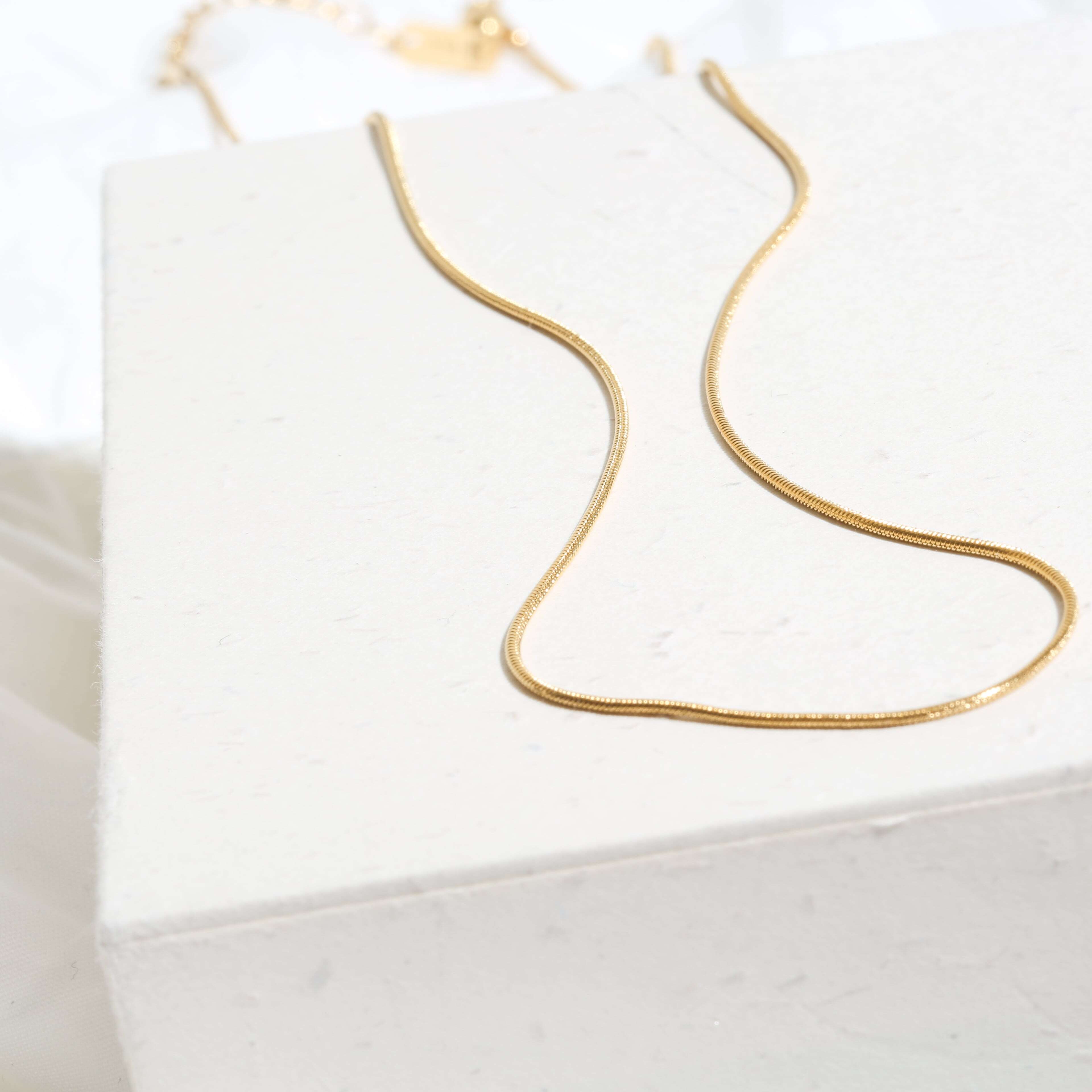 316L Snake choker necklace 1mm — ディテール | ネックレス | サージカルステンレス316L | Misy Jewelry