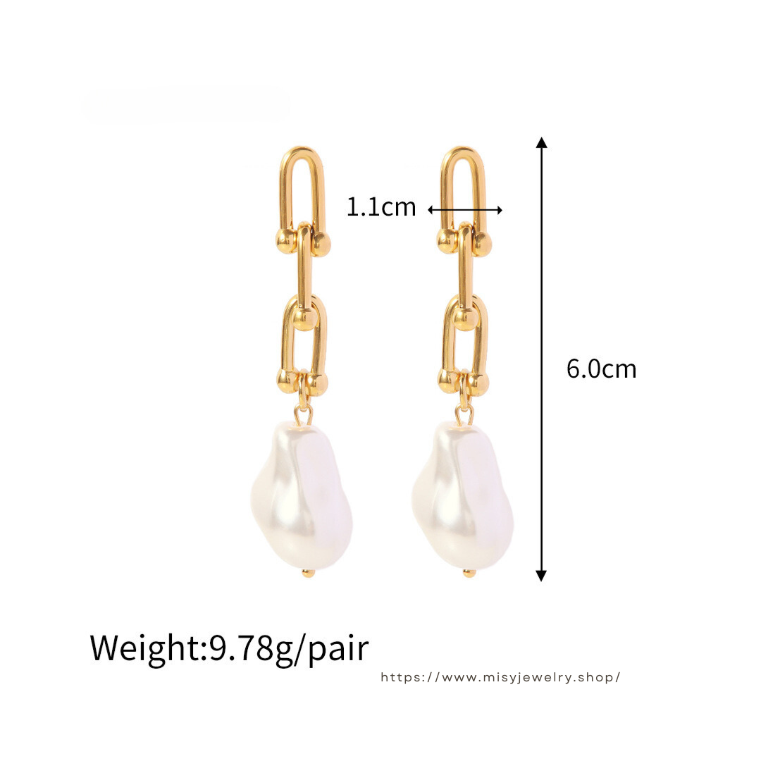 316L U-Perl Pierce — ディテール | リング | サージカルステンレス316L | Misy Jewelry