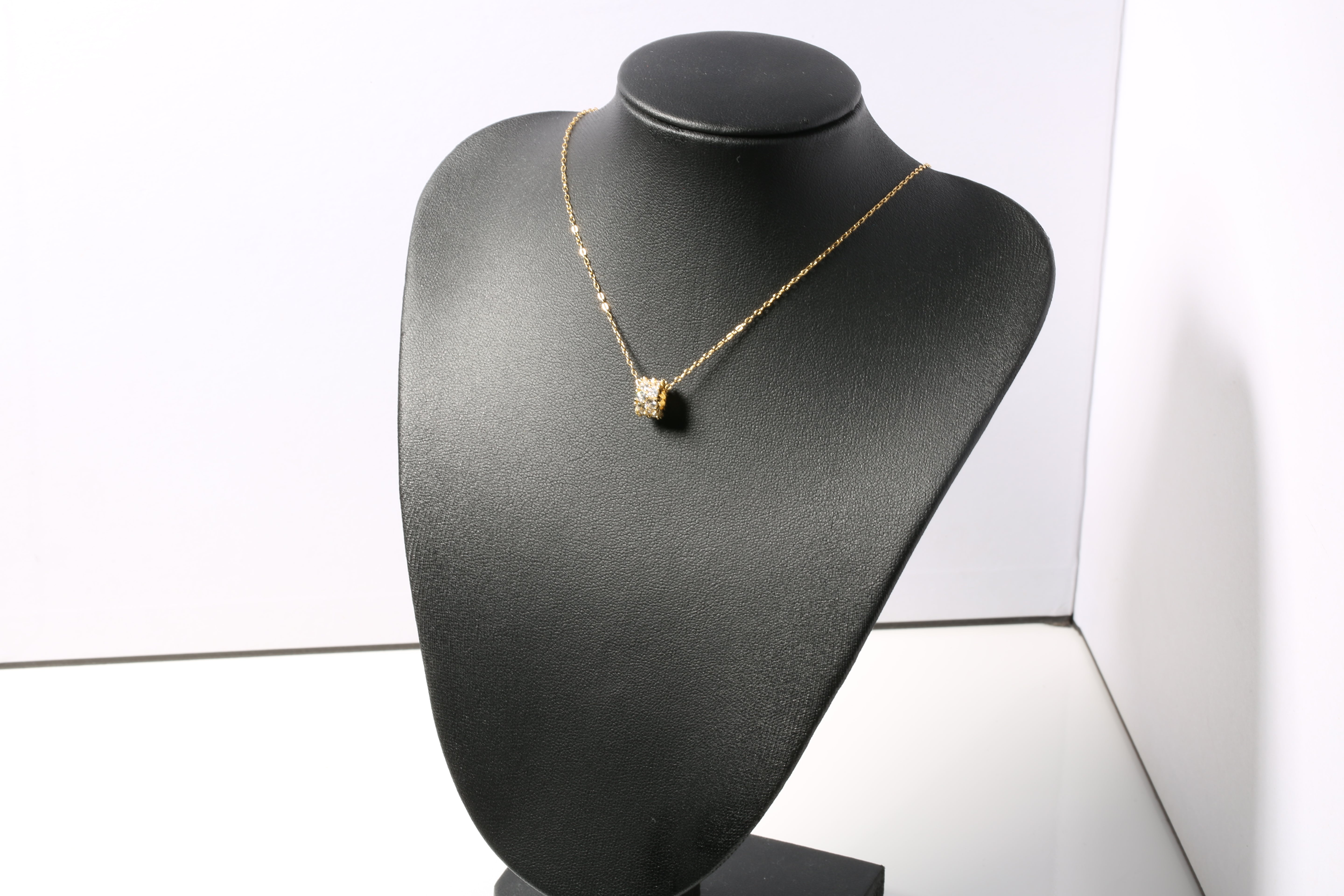 s925  Zirconia Barrel Necklace 2 詳細画像1｜Misy Jewelry