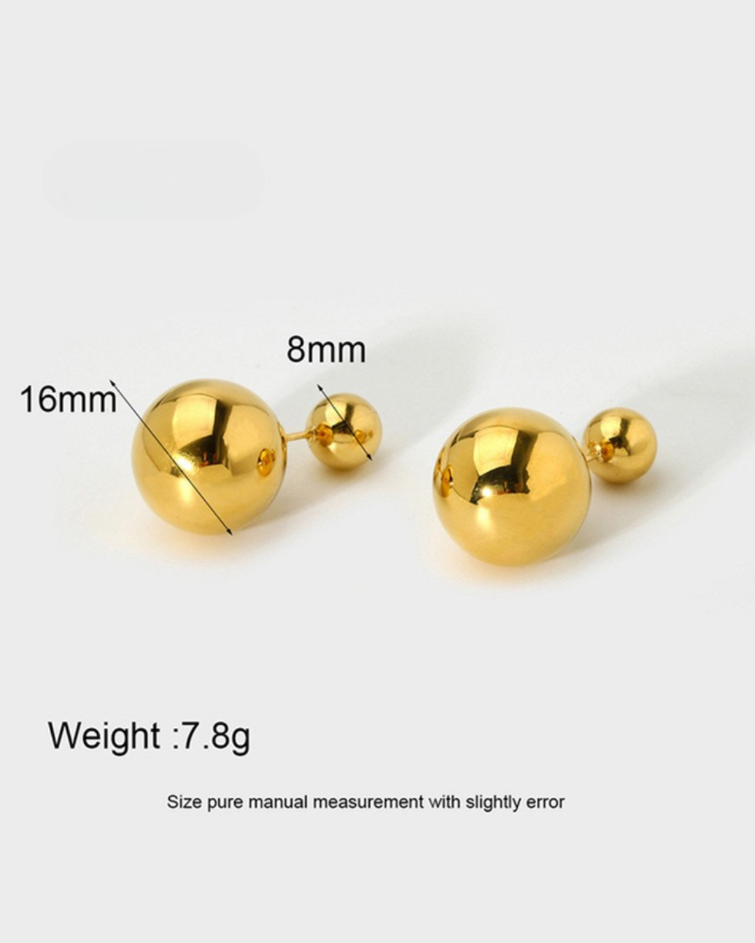 316L G-Perl Pierce 4 詳細画像2｜Misy Jewelry