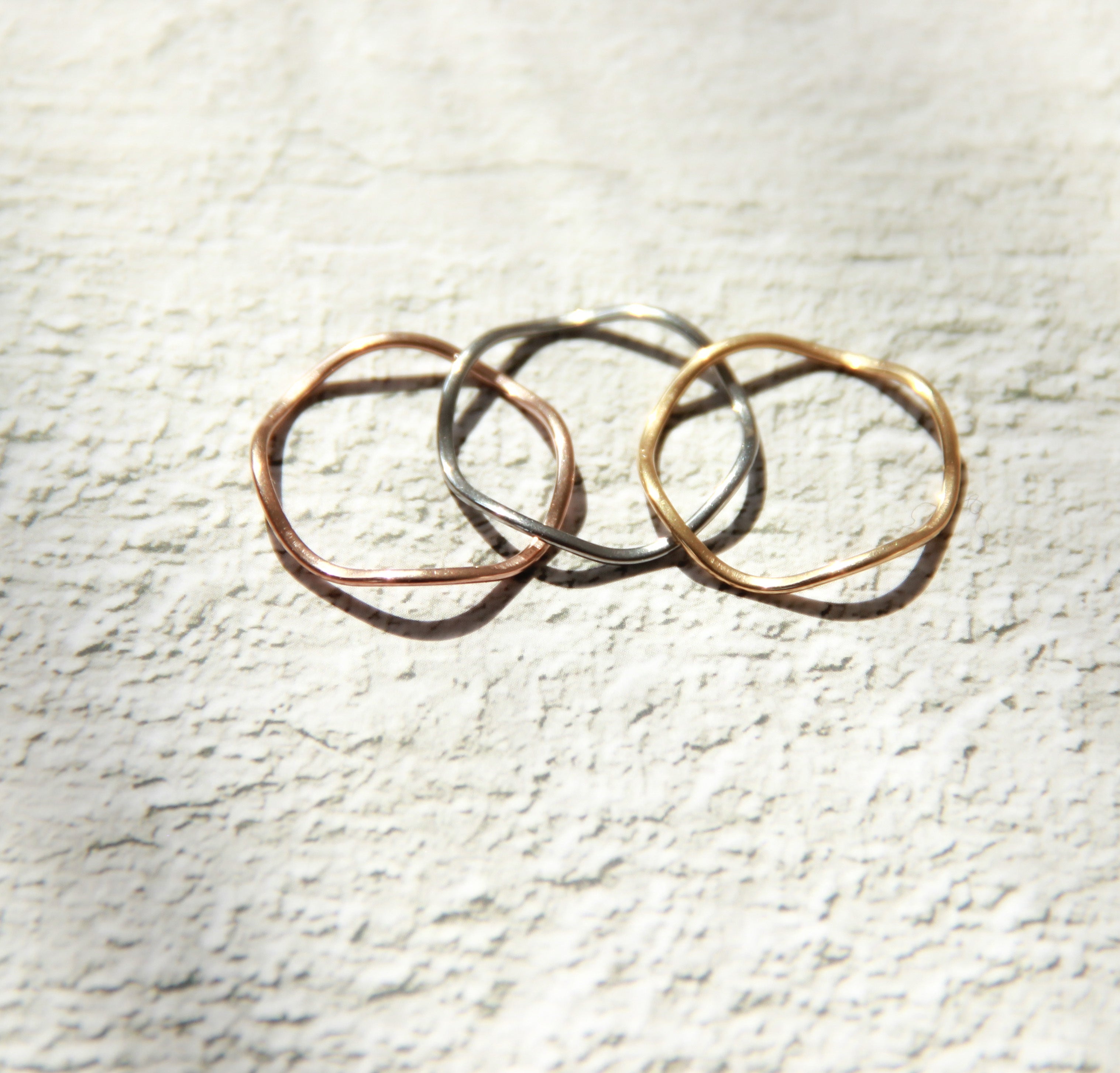 316L wavy ring — ディテール | リング | サージカルステンレス316L | Misy Jewelry
