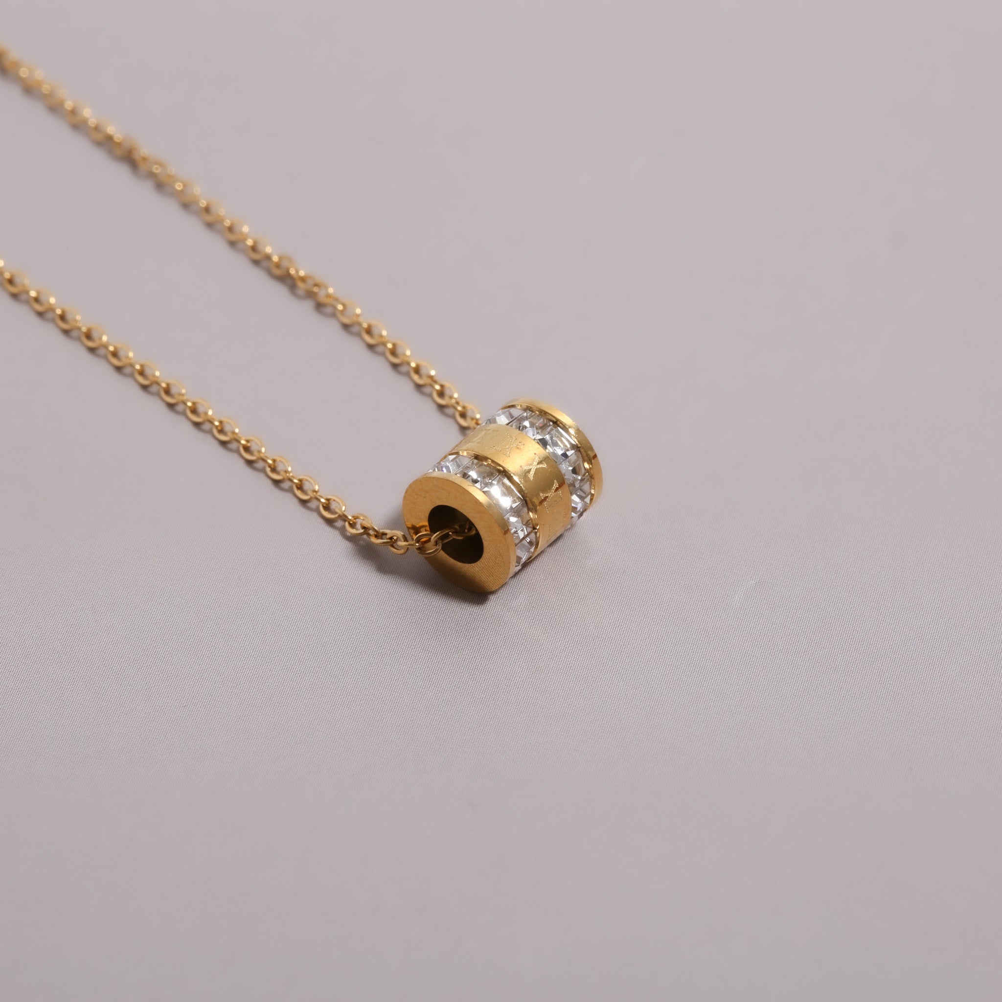 316L Roman Barrel Necklace - ネックレス｜Misy Jewelry