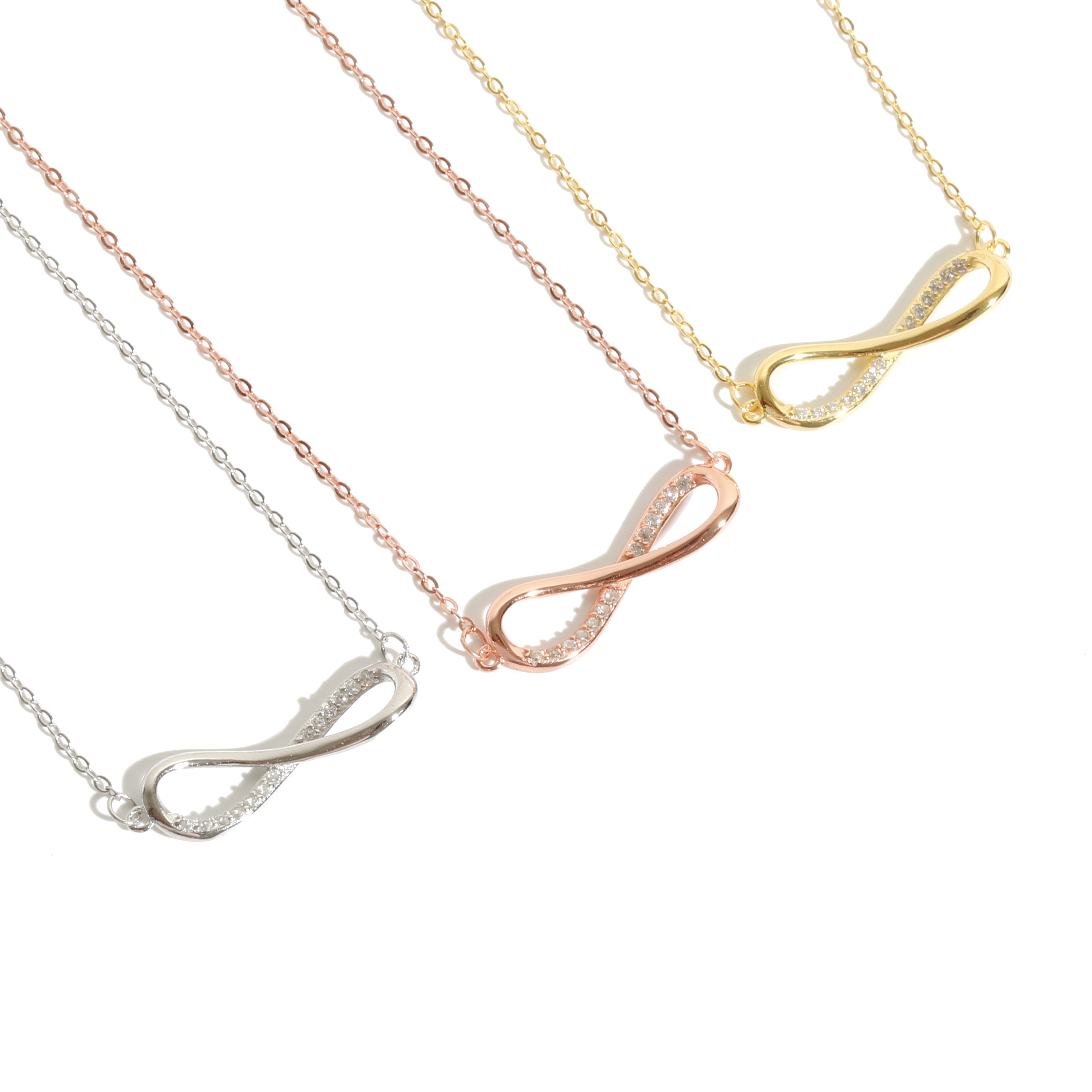 s925 Infinity necklace 詳細画像1｜Misy Jewelry