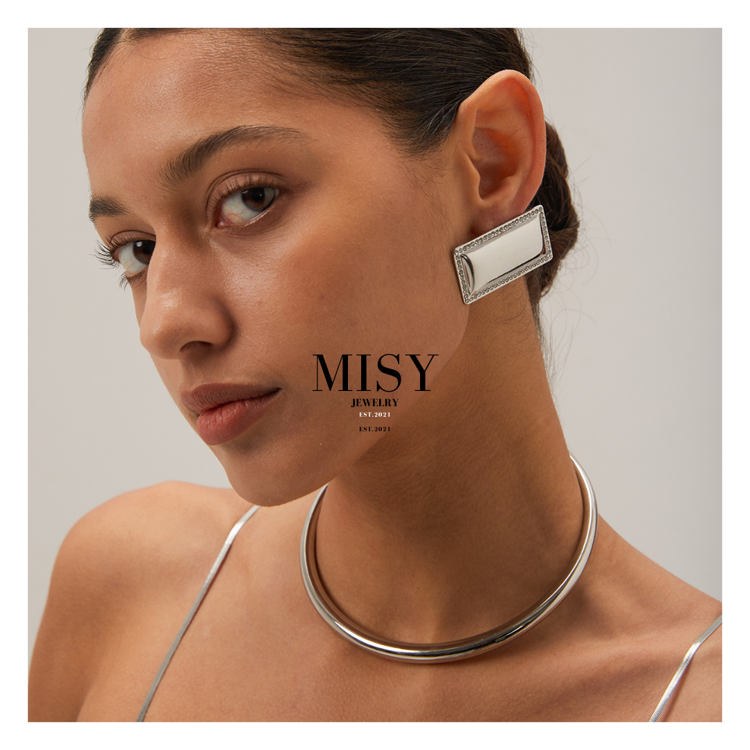 316L Elegant Snake Choker Necklace 詳細画像9｜Misy Jewelry