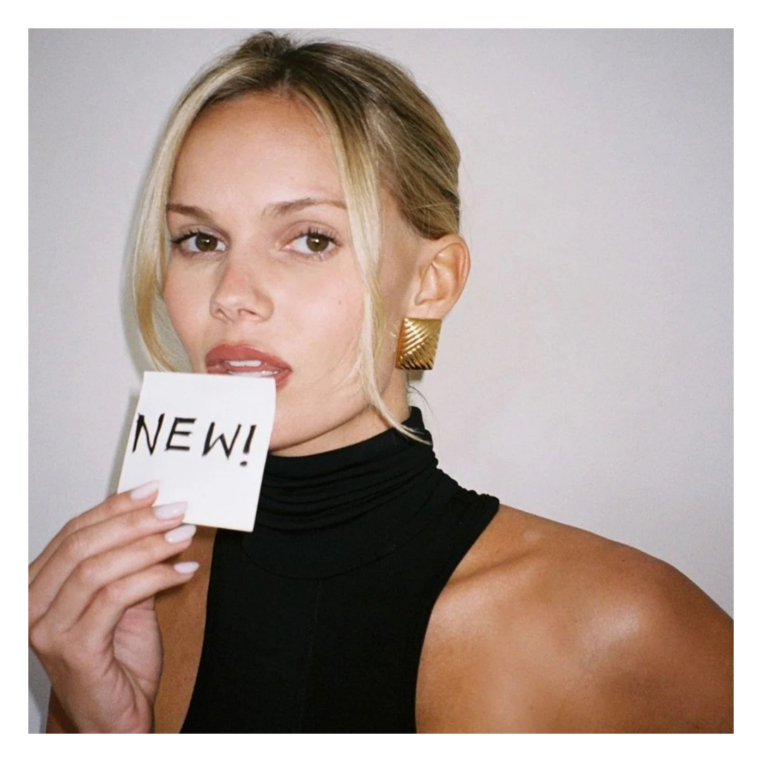 316L Elegant Square Pierce - ピアス・イヤリング｜Misy Jewelry