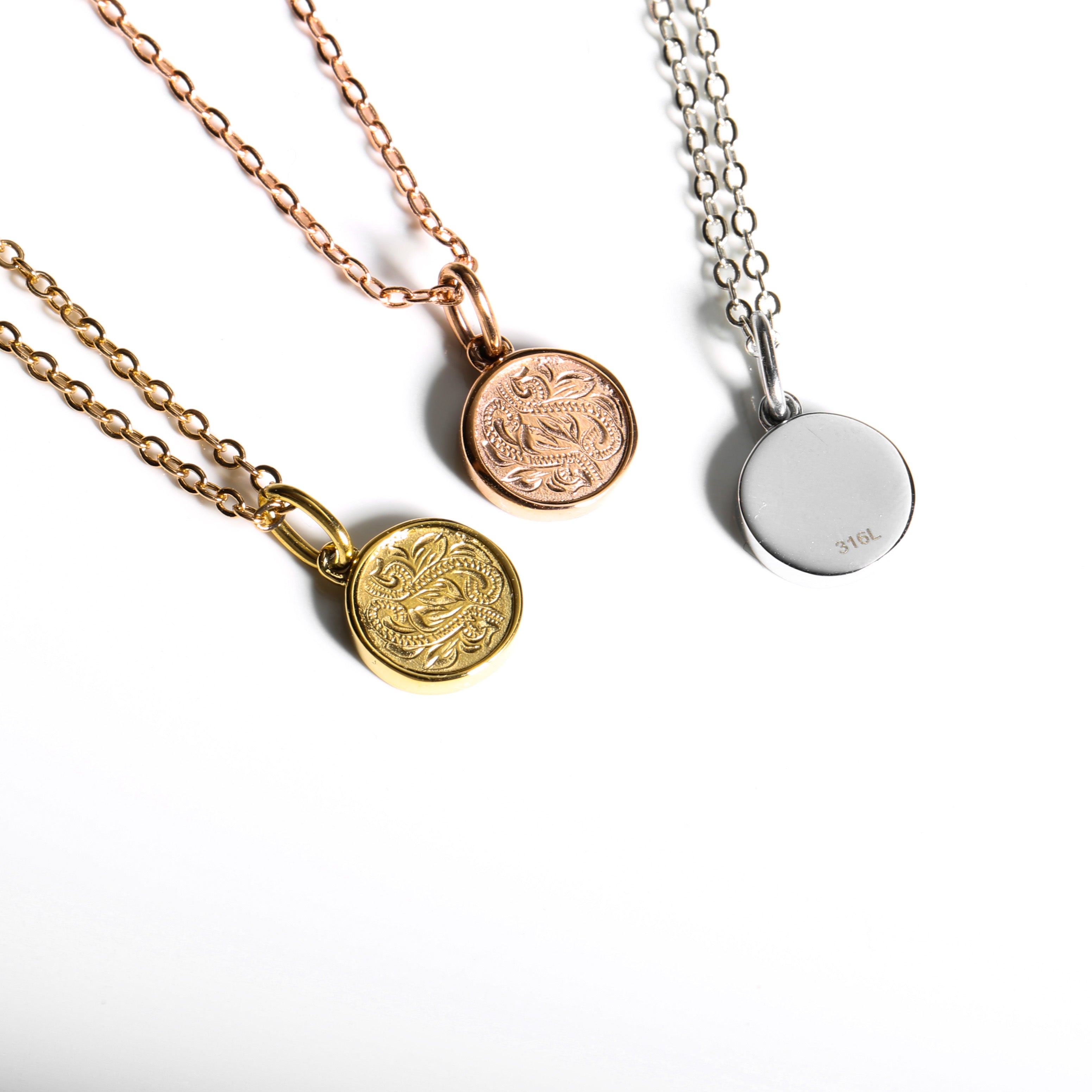 316L Hawaiian Coin Necklace 詳細画像1｜Misy Jewelry