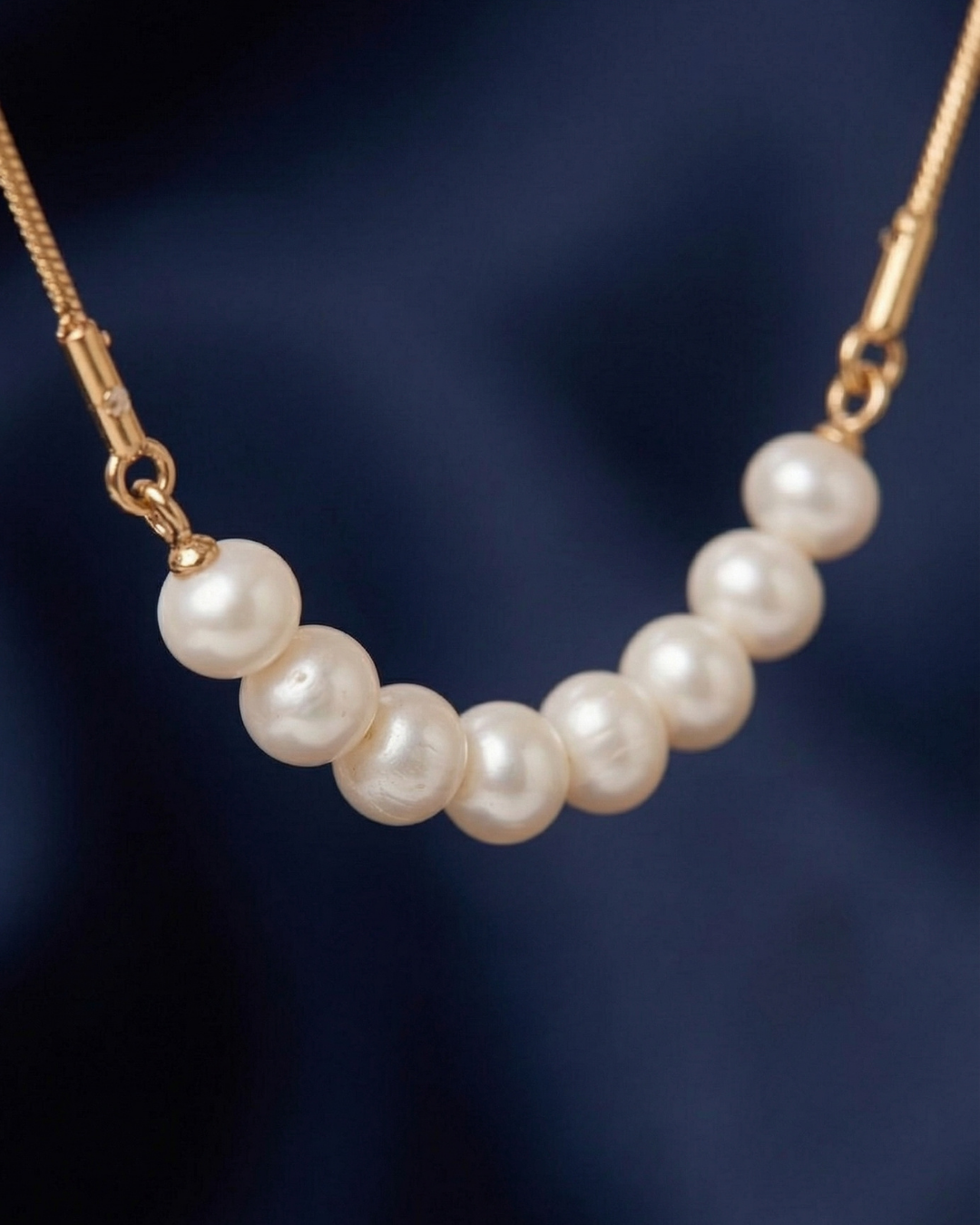 316L Snake Perl Necklace 詳細画像7｜Misy Jewelry