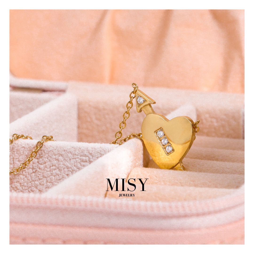 316L Arrow Heart Necklace — ディテール | ネックレス | サージカルステンレス316L | Misy Jewelry