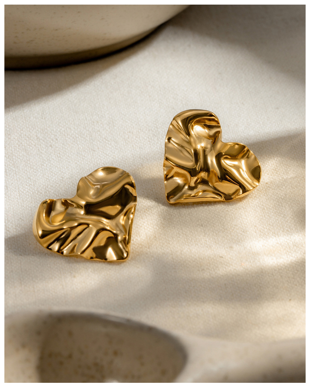 316L Melt Heart Pierce 詳細画像1｜Misy Jewelry