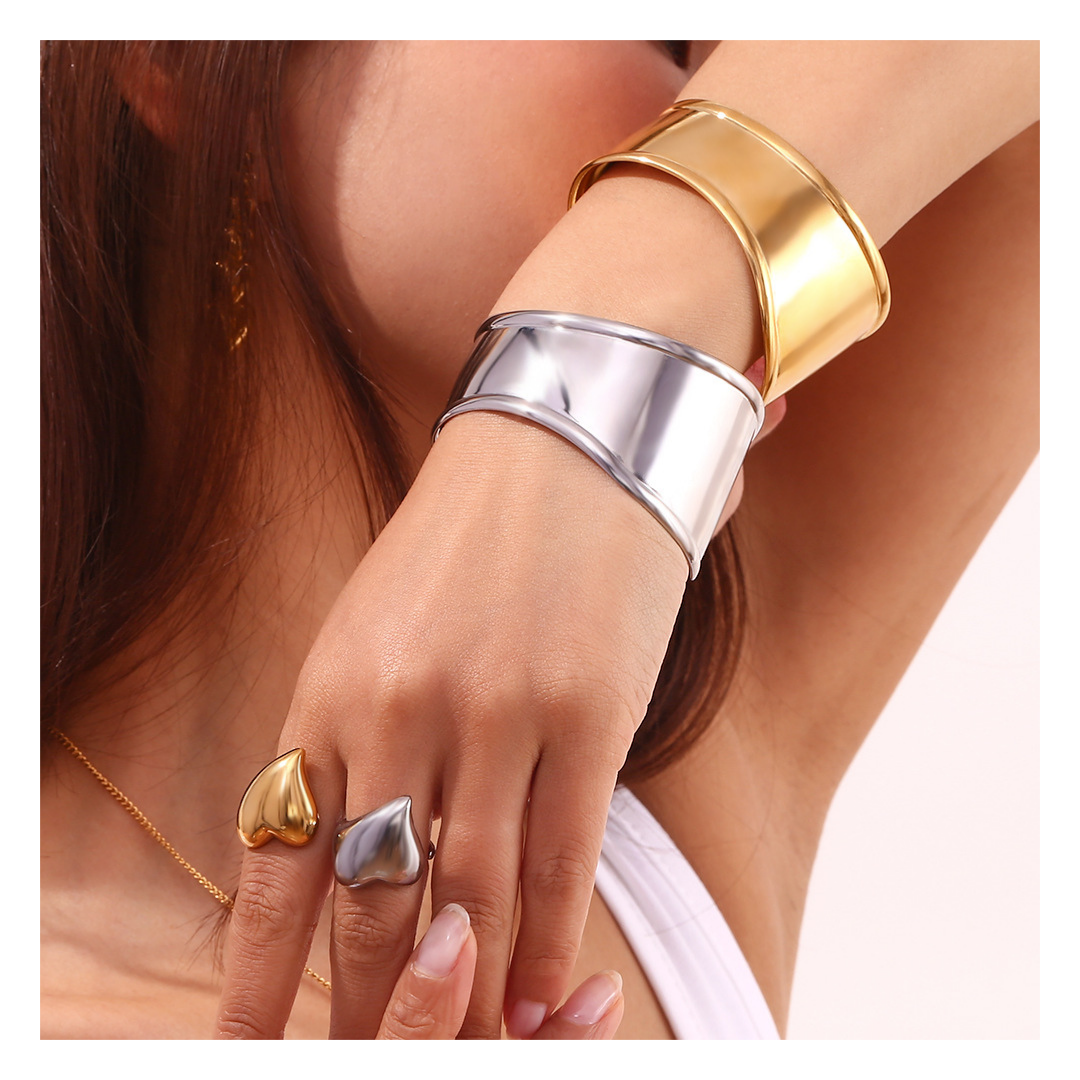 316L Fashionable Bangle - ブレスレット｜Misy Jewelry
