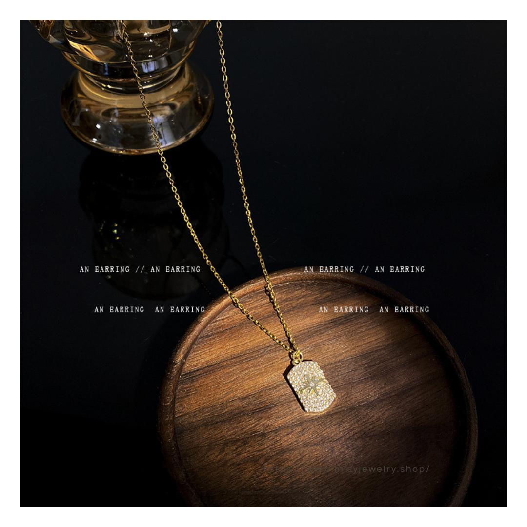Zirconia Pendant Necklace 詳細画像2｜Misy Jewelry