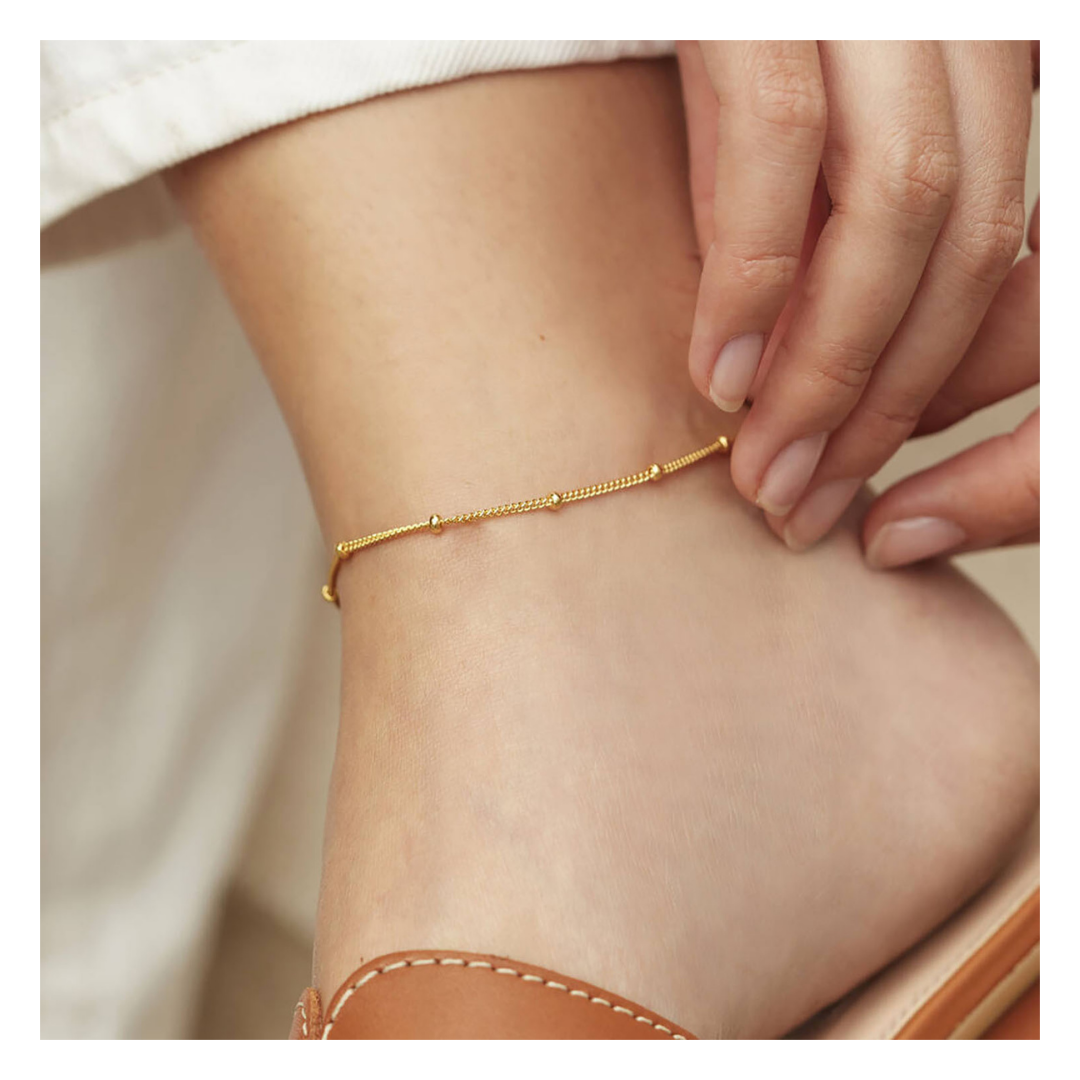 316L Dot Anklet — ディテール | ブレスレット | サージカルステンレス316L | Misy Jewelry