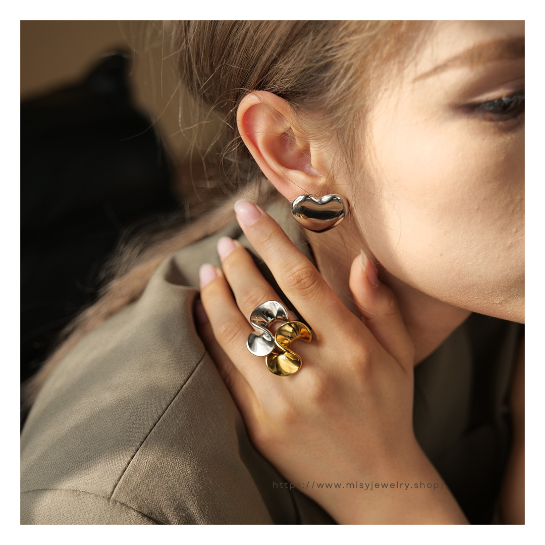 316L Sunken Ring — ディテール | リング | サージカルステンレス316L | Misy Jewelry