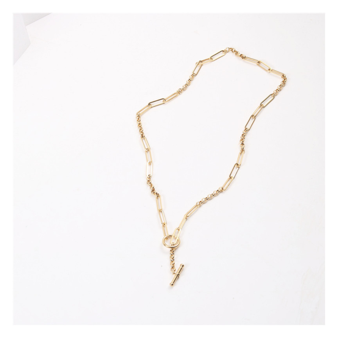316L OT Figaro Necklace 詳細画像3｜Misy Jewelry