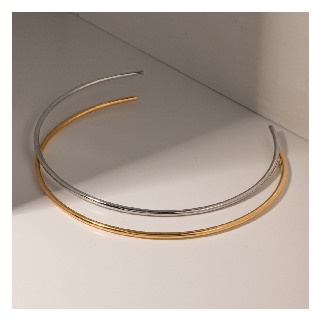 316L Fixed Snake Necklace 詳細画像1｜Misy Jewelry