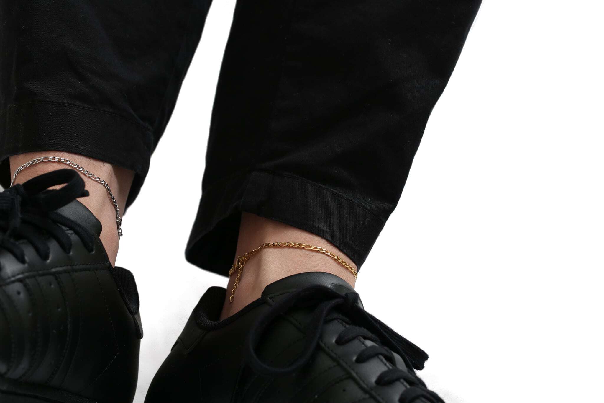 316L Figaro Anklet — 着用イメージ | ブレスレット | サージカルステンレス316L | Misy Jewelry