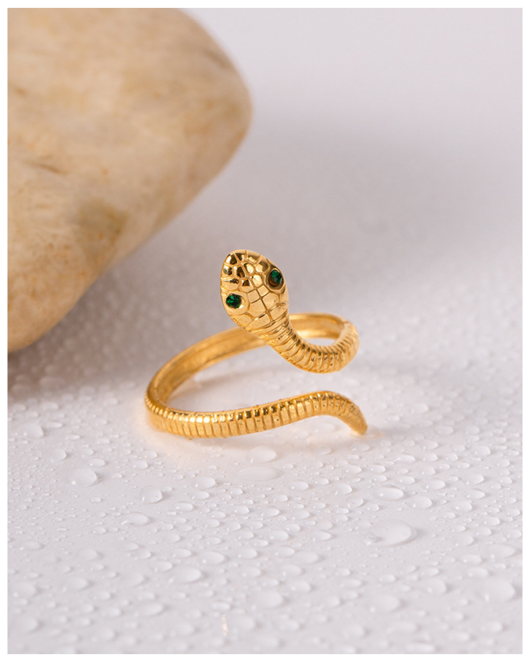 316L Snake Serpent Embrace Ring — ディテール | リング | サージカルステンレス316L | Misy Jewelry