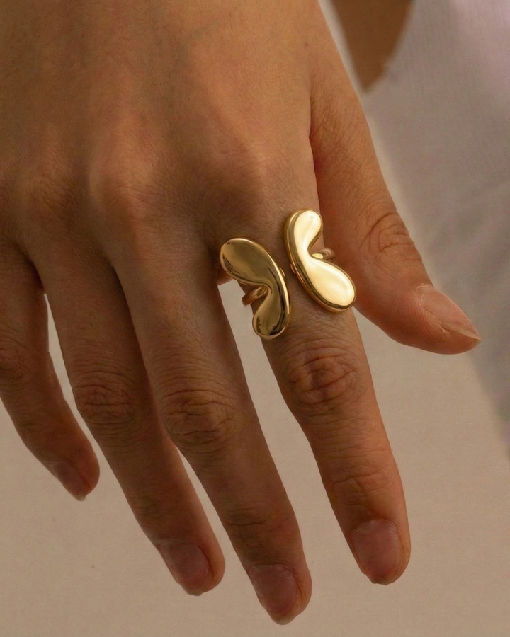 316L Buuterfly Ring