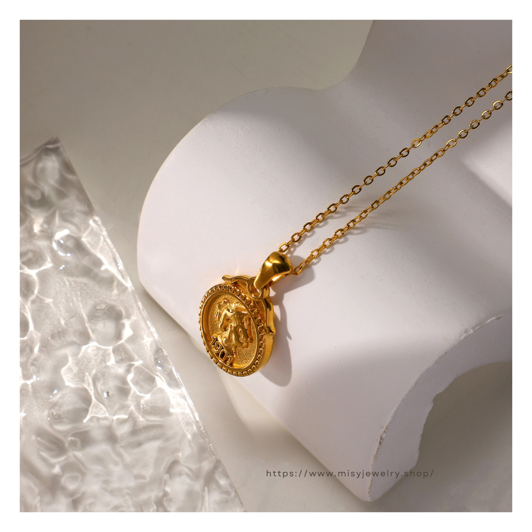 316L Coin Necklace 詳細画像1｜Misy Jewelry