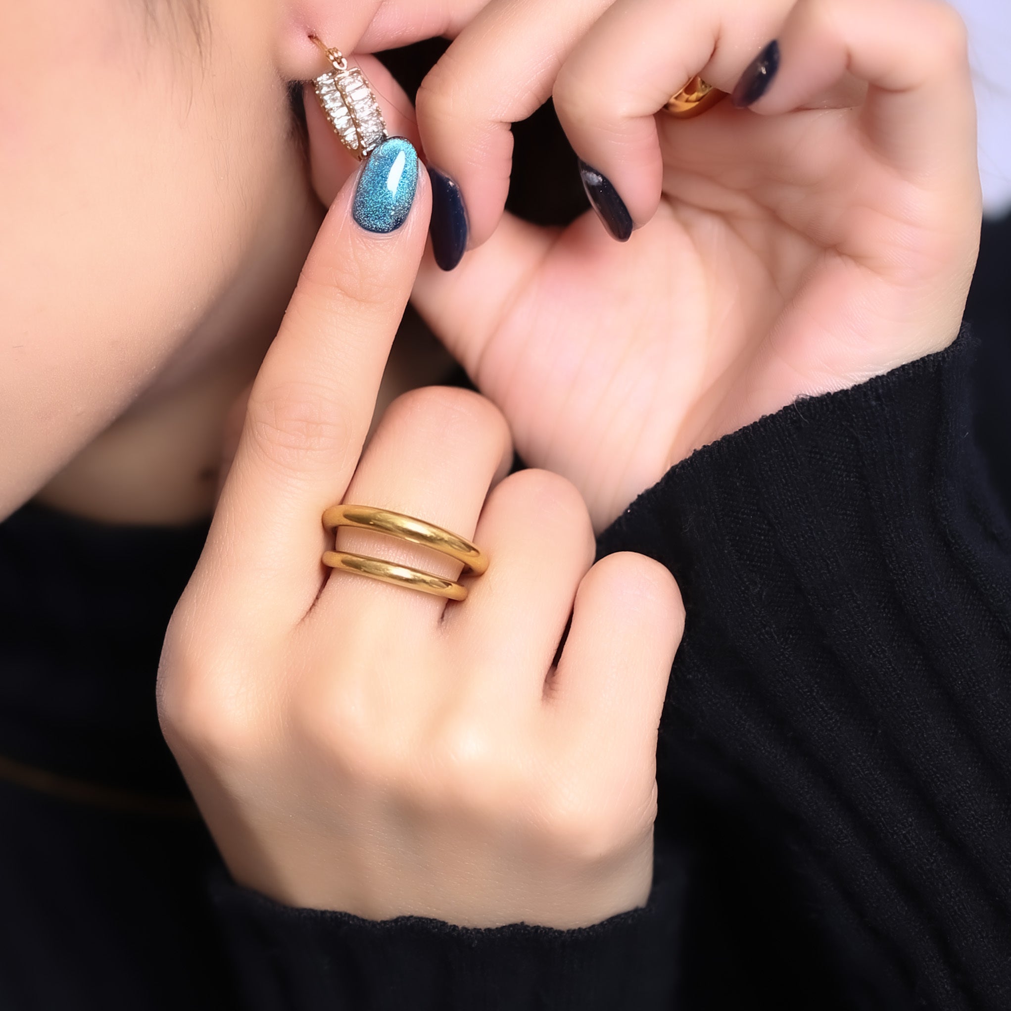 316L Separate Ring — ディテール | リング | サージカルステンレス316L | Misy Jewelry