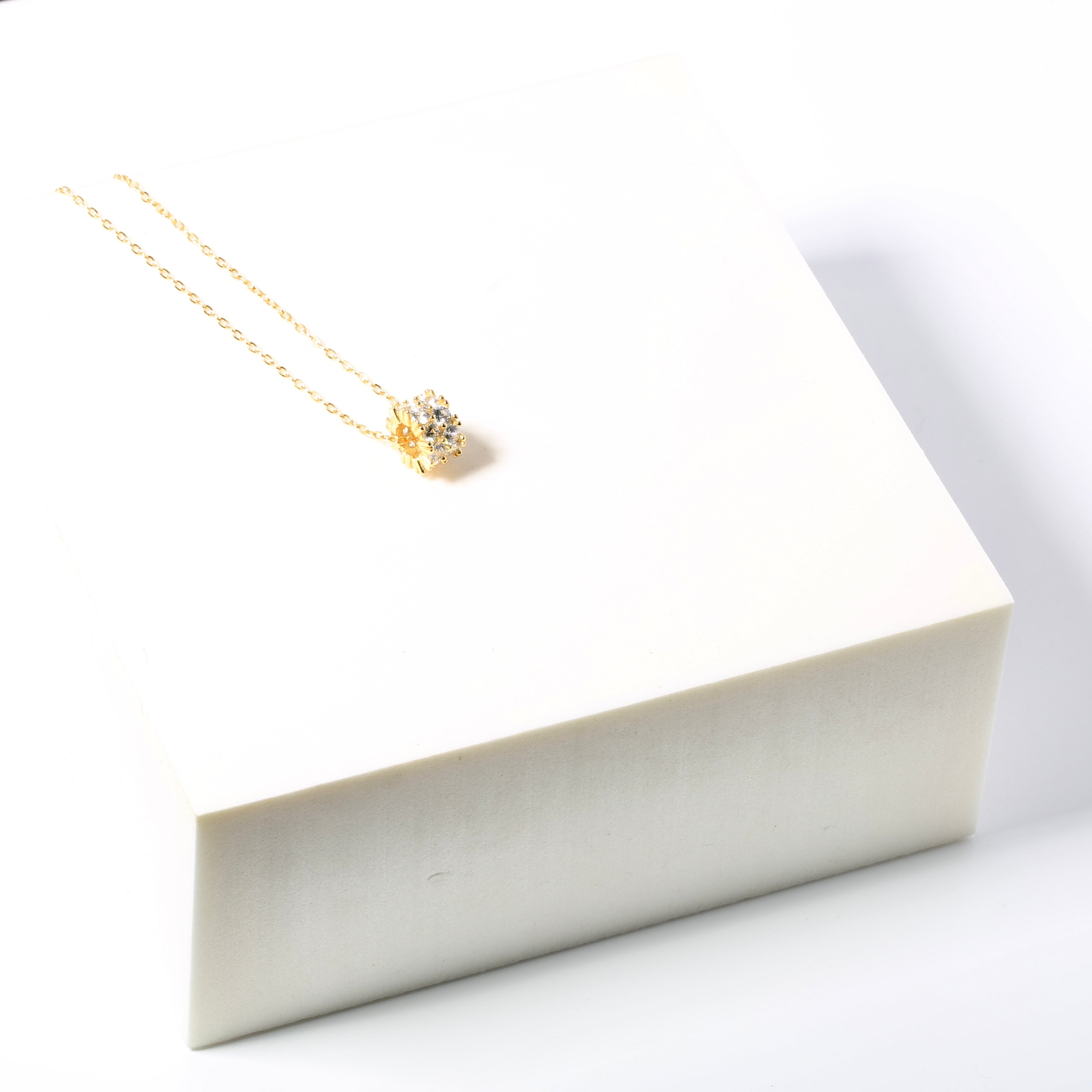s925  Zirconia Barrel Necklace 2 - ネックレス｜Misy Jewelry