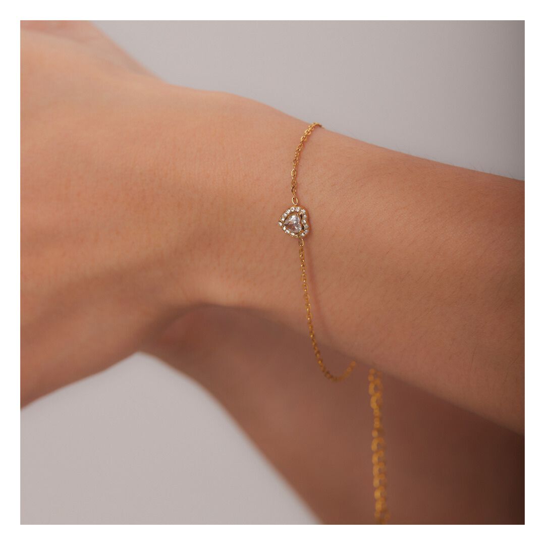 316L Heart Bracelet — ディテール | ブレスレット | サージカルステンレス316L | Misy Jewelry