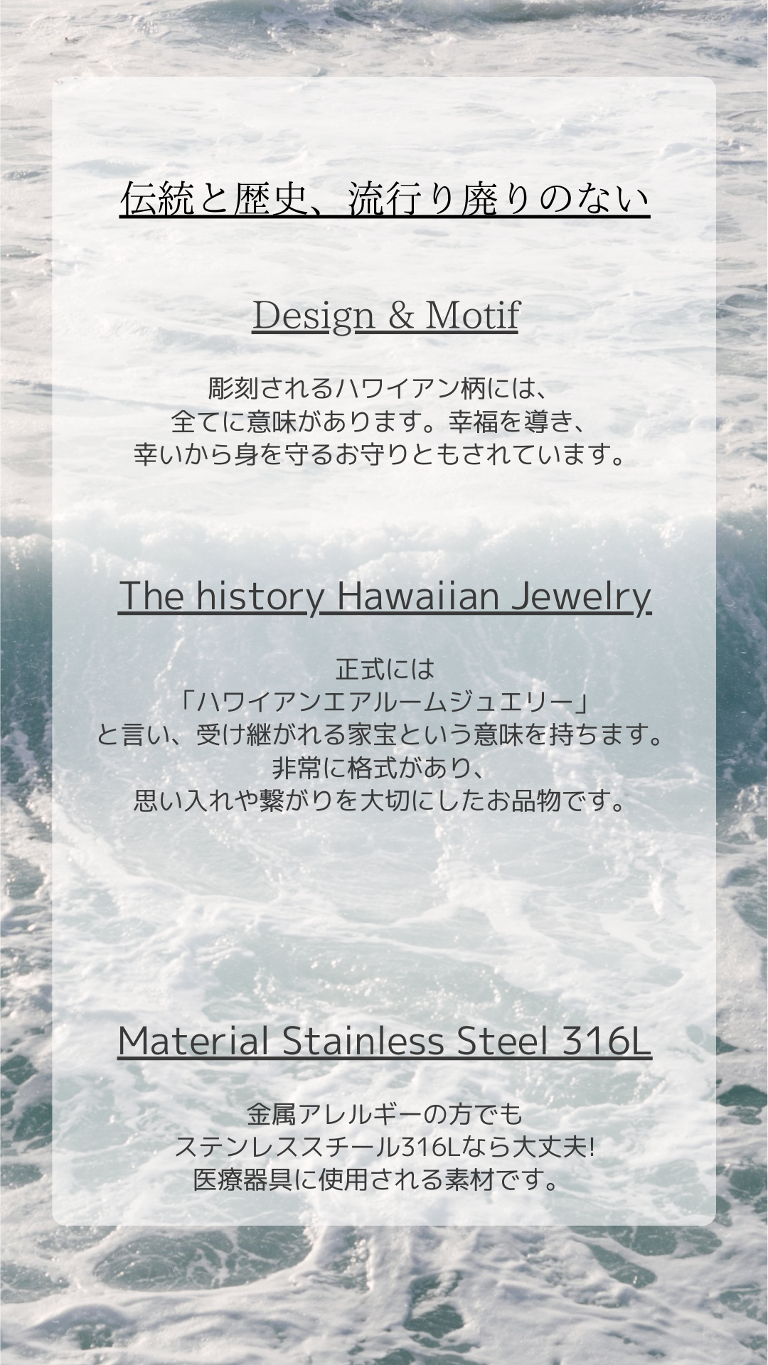 316L Hawaiian Coin Necklace 詳細画像13｜Misy Jewelry