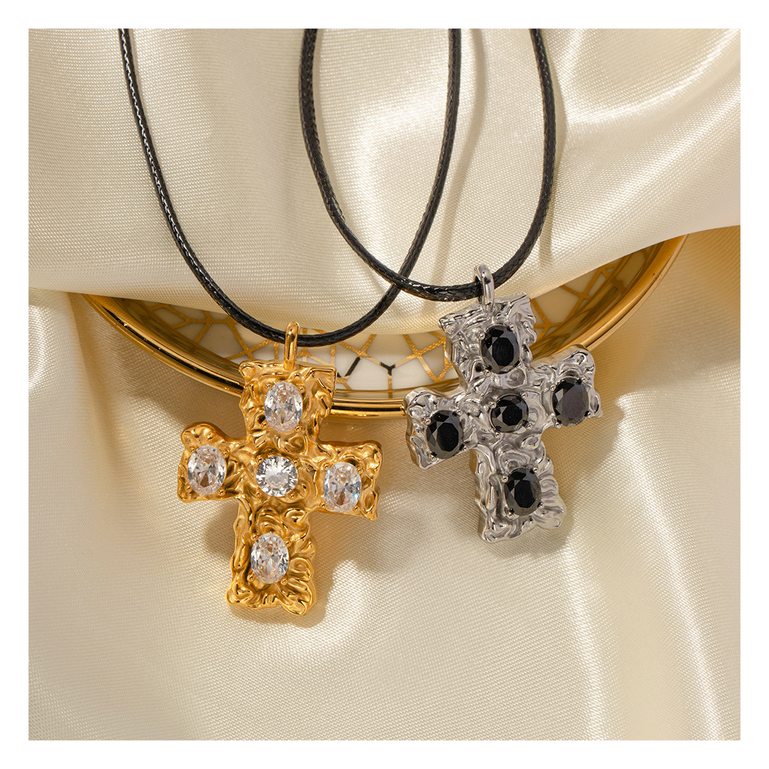 Rope Cross Necklace 詳細画像5｜Misy Jewelry
