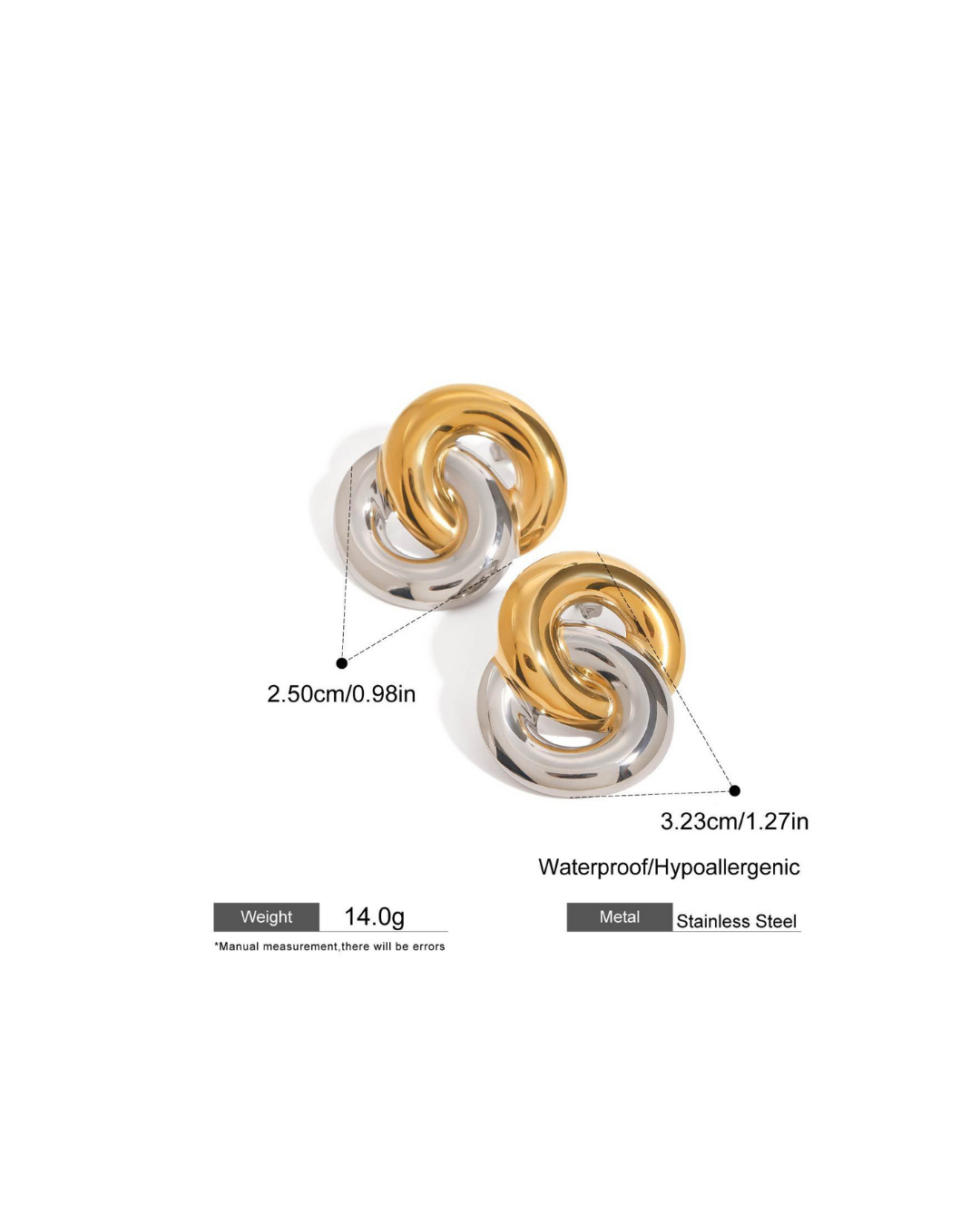 316L Fusion Loop Pierce 詳細画像4｜Misy Jewelry