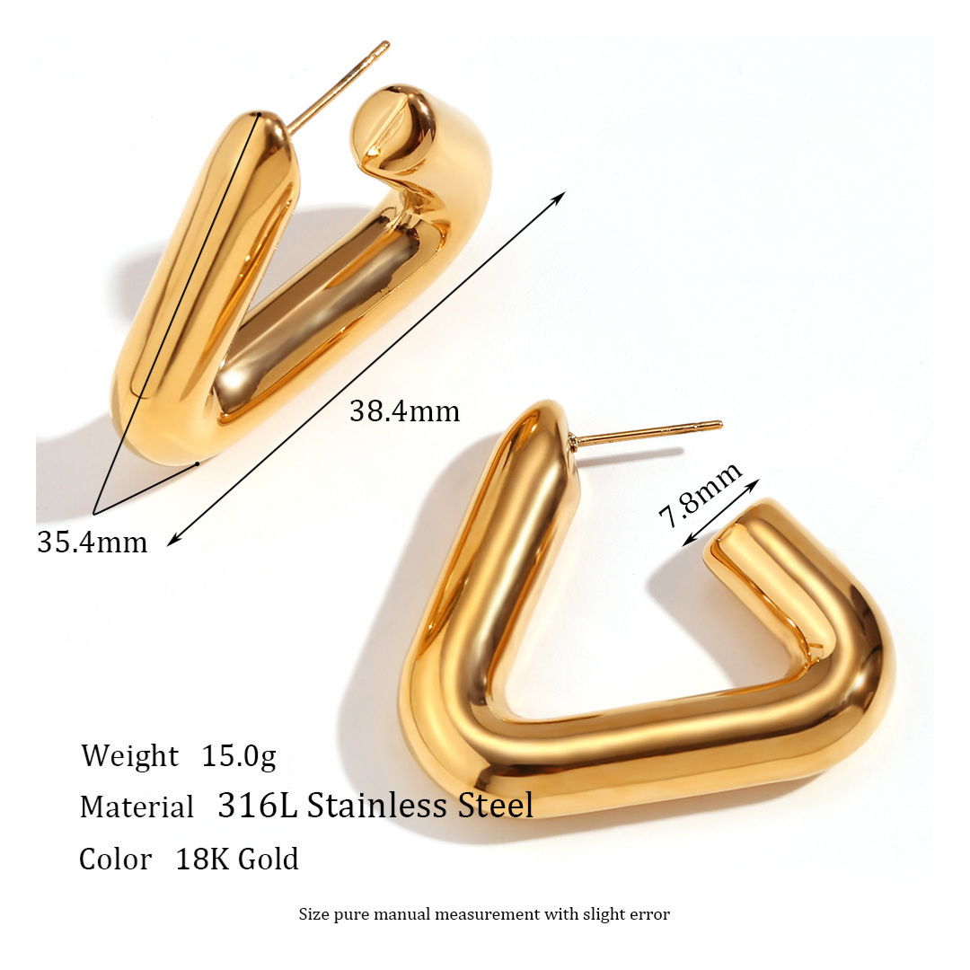 316L Triangle Pierce — ディテール | リング | サージカルステンレス316L | Misy Jewelry