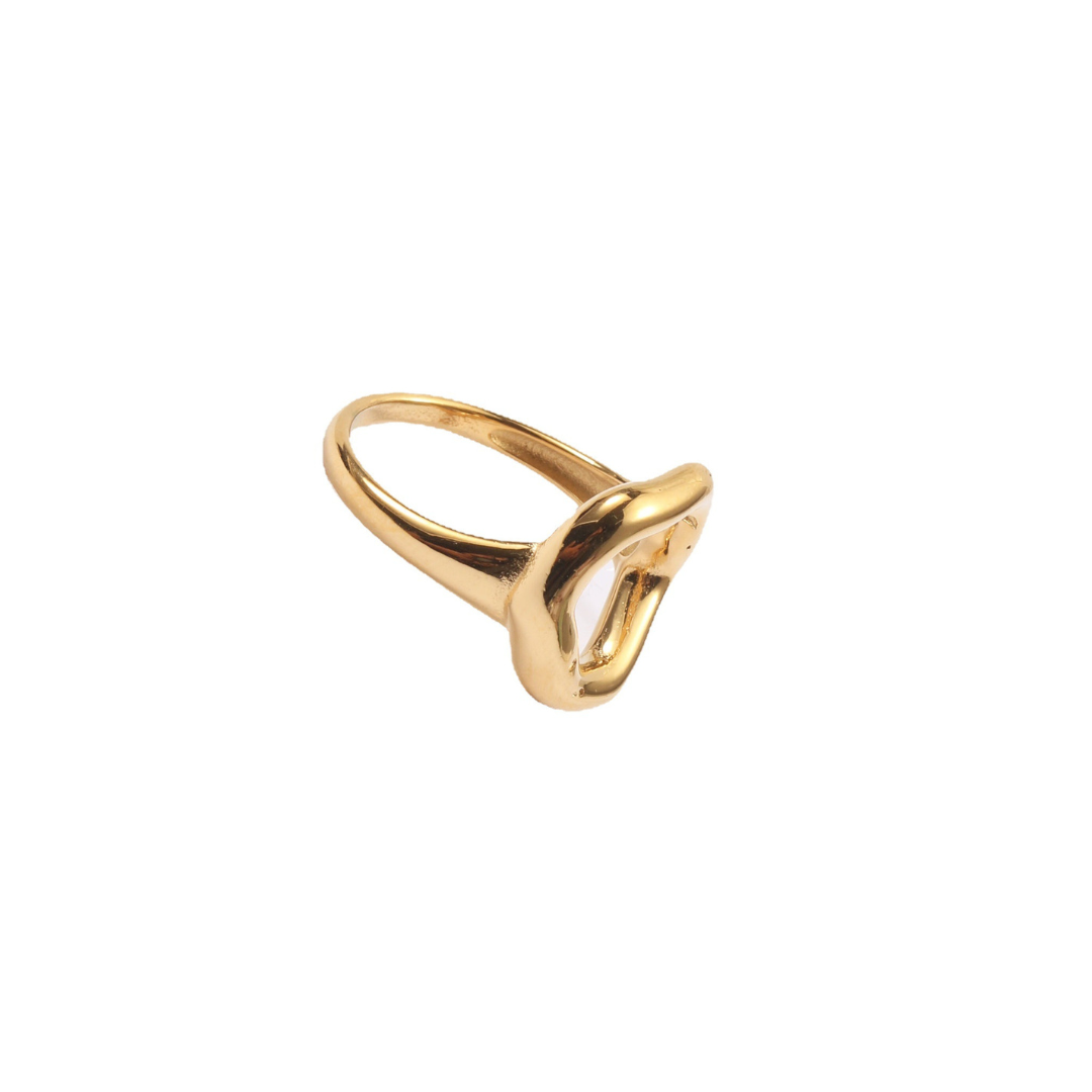 316L Bumpy Cavity Ring — ディテール | リング | サージカルステンレス316L | Misy Jewelry