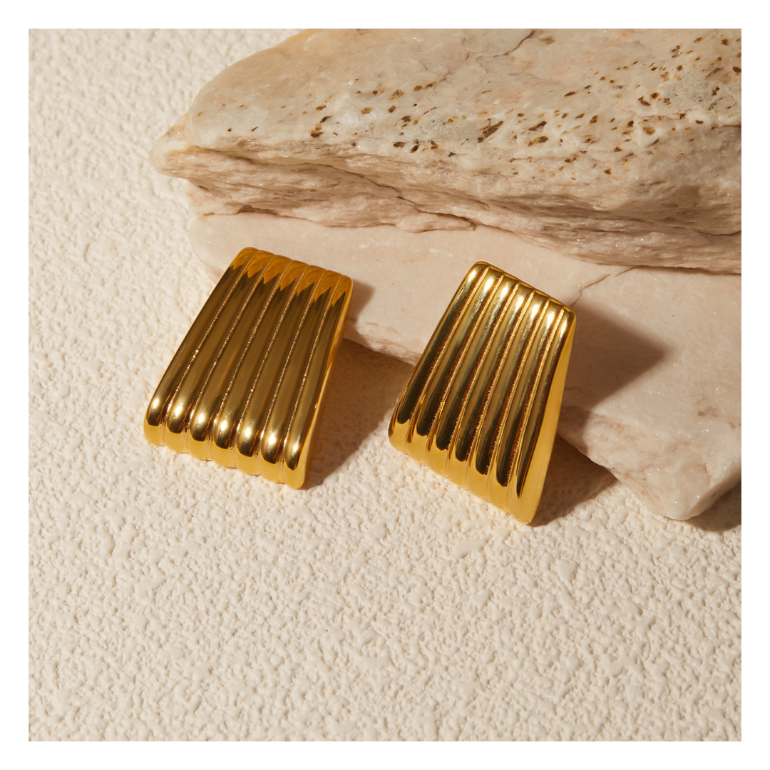 316L Striped Pierce 詳細画像1｜Misy Jewelry