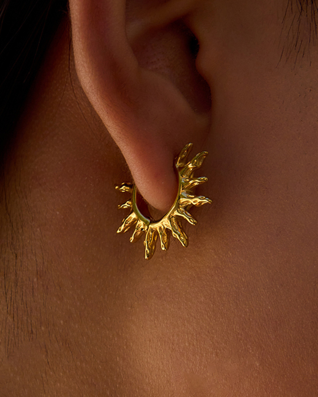 316L Sun Burst Pierce - ピアス・イヤリング｜Misy Jewelry