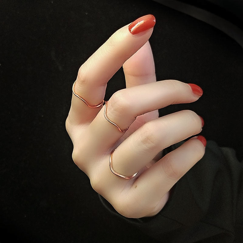 316L wavy ring — ディテール | リング | サージカルステンレス316L | Misy Jewelry
